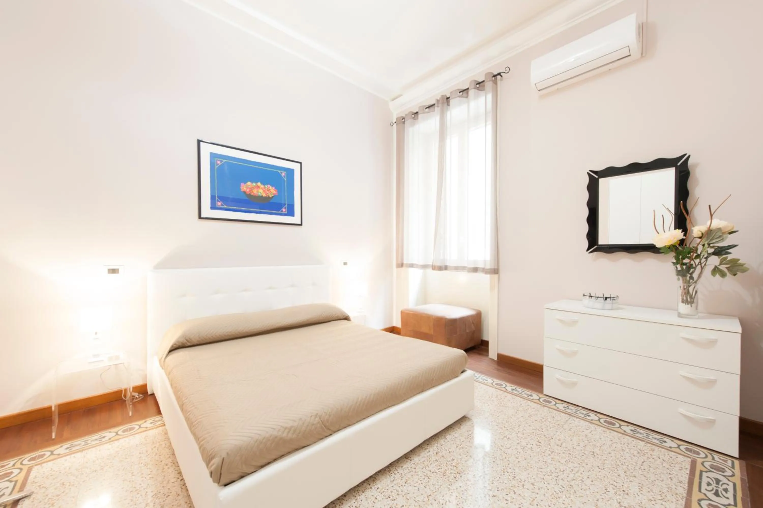 Bedroom, Bed in Rabbad Apartments