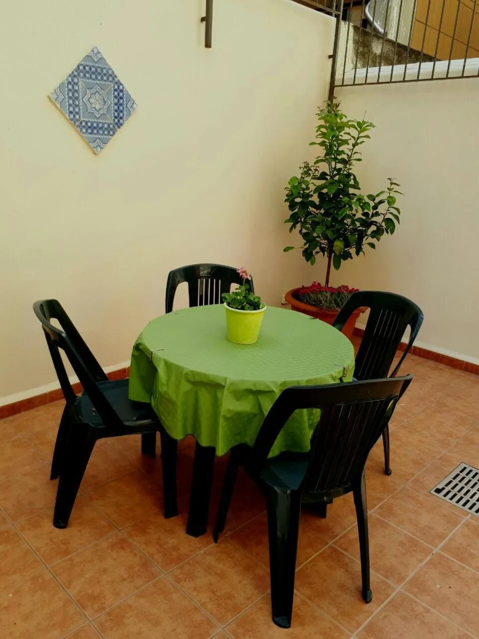 Patio in Rabbad Apartments