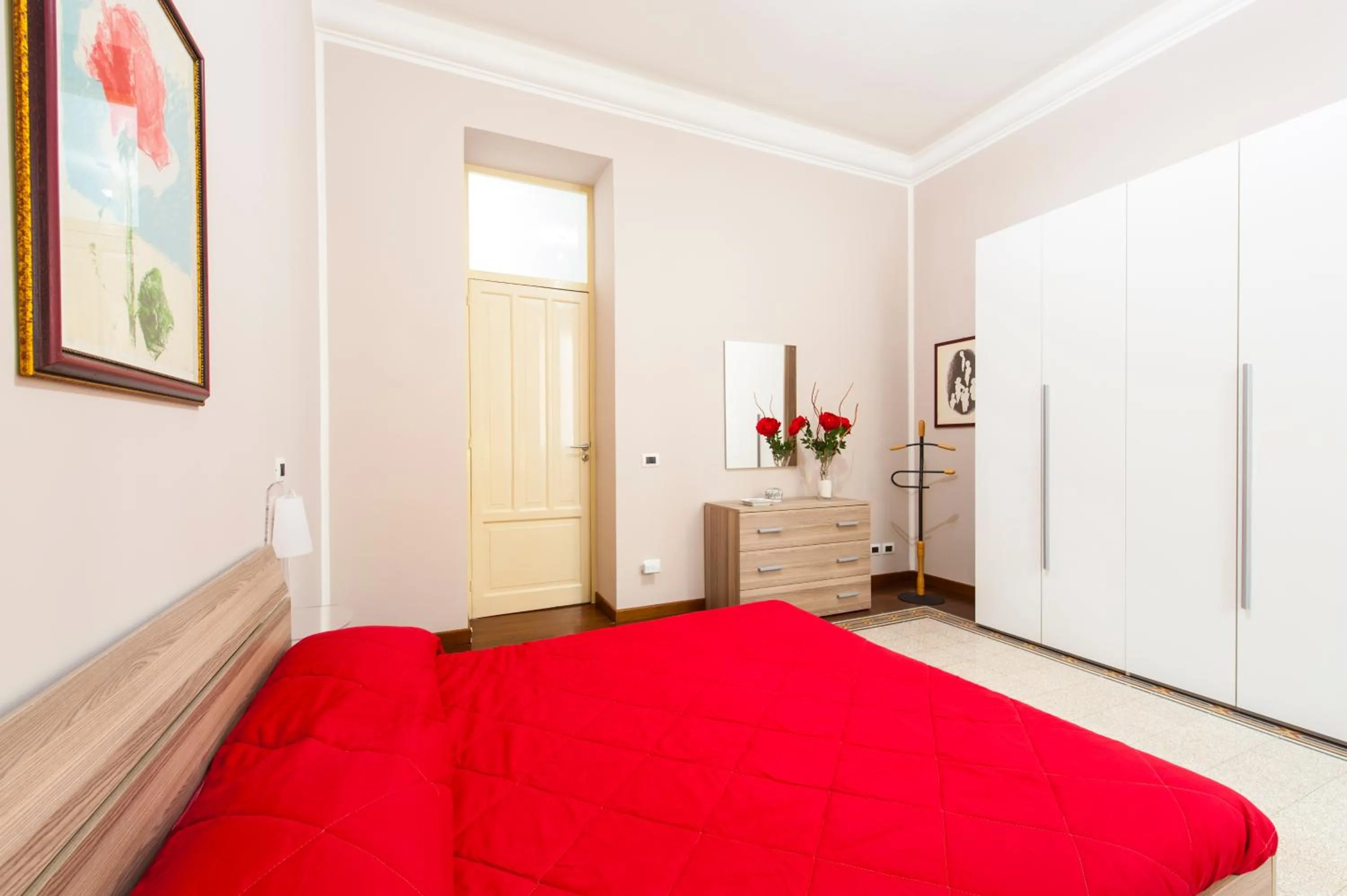 Bedroom, Bed in Rabbad Apartments