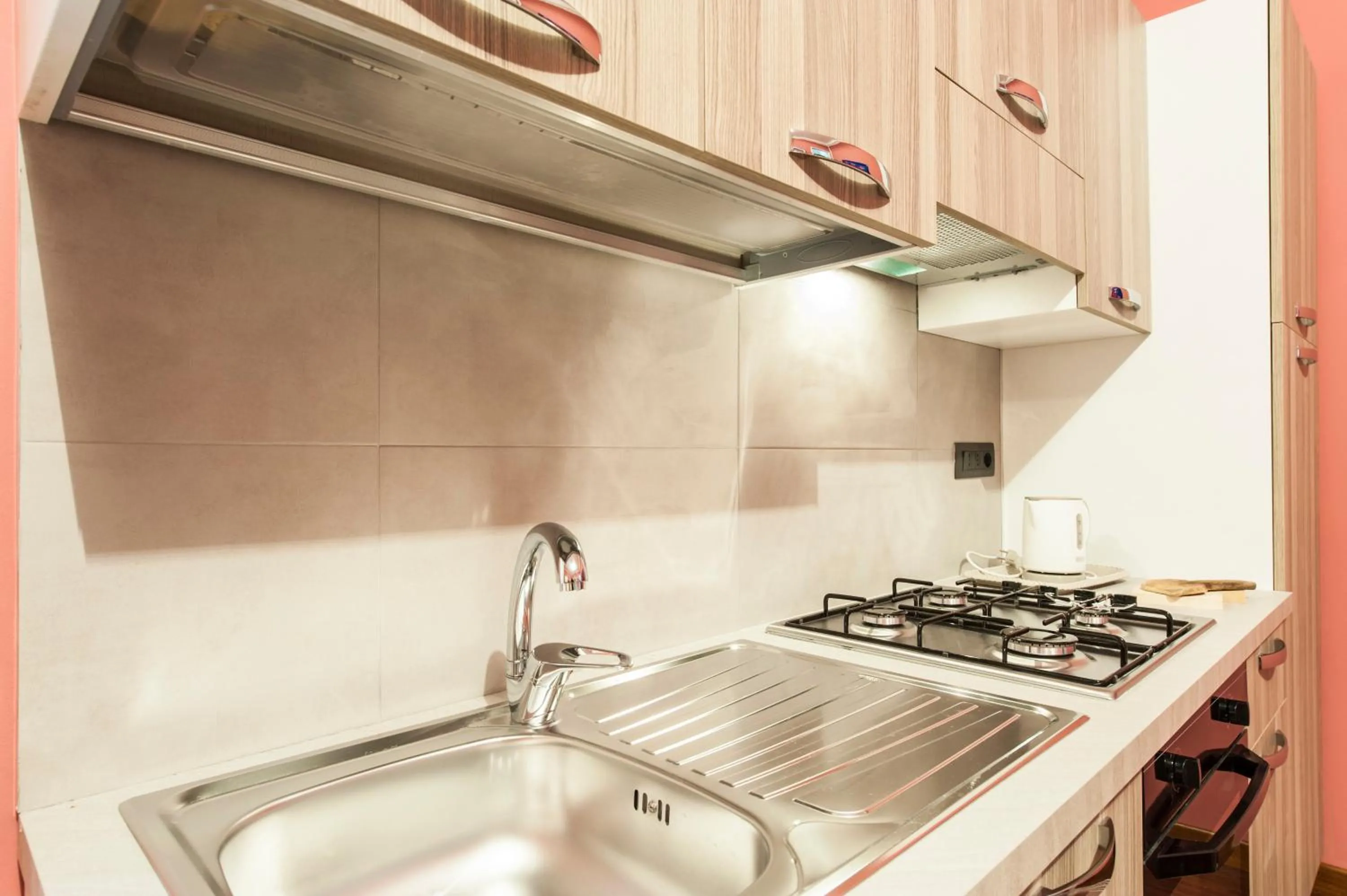 Kitchen or kitchenette in Rabbad Apartments