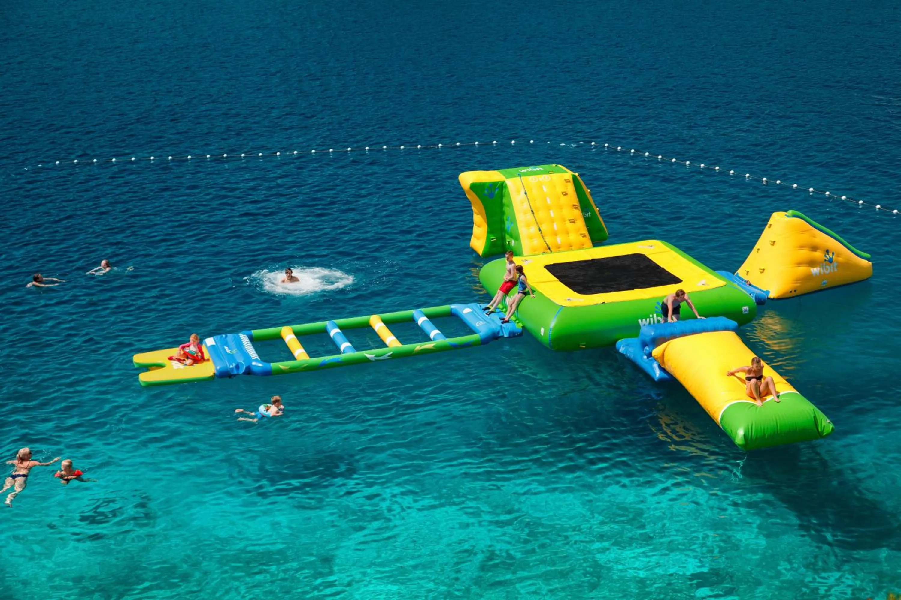 Aqua park in Gava Waterman Milna Resort – All Inclusive