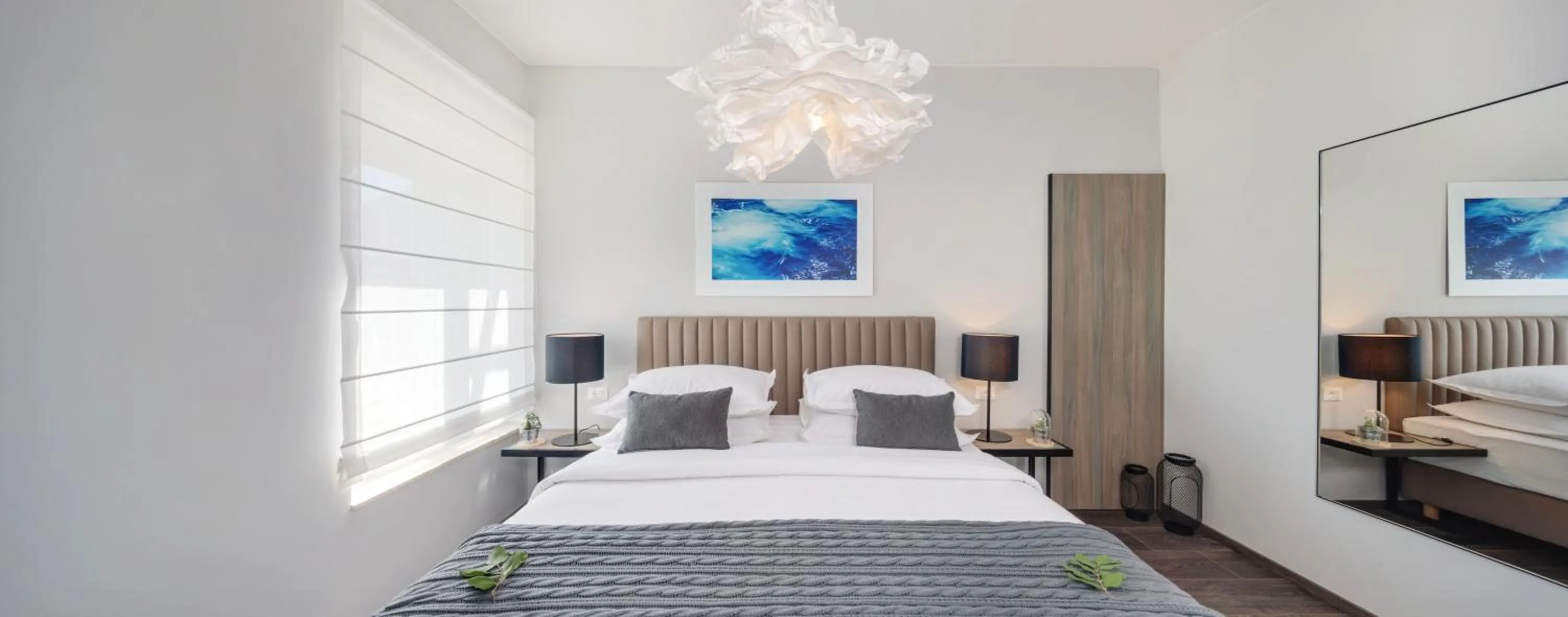 Bathroom, Bed in Gava Waterman Milna Resort – All Inclusive