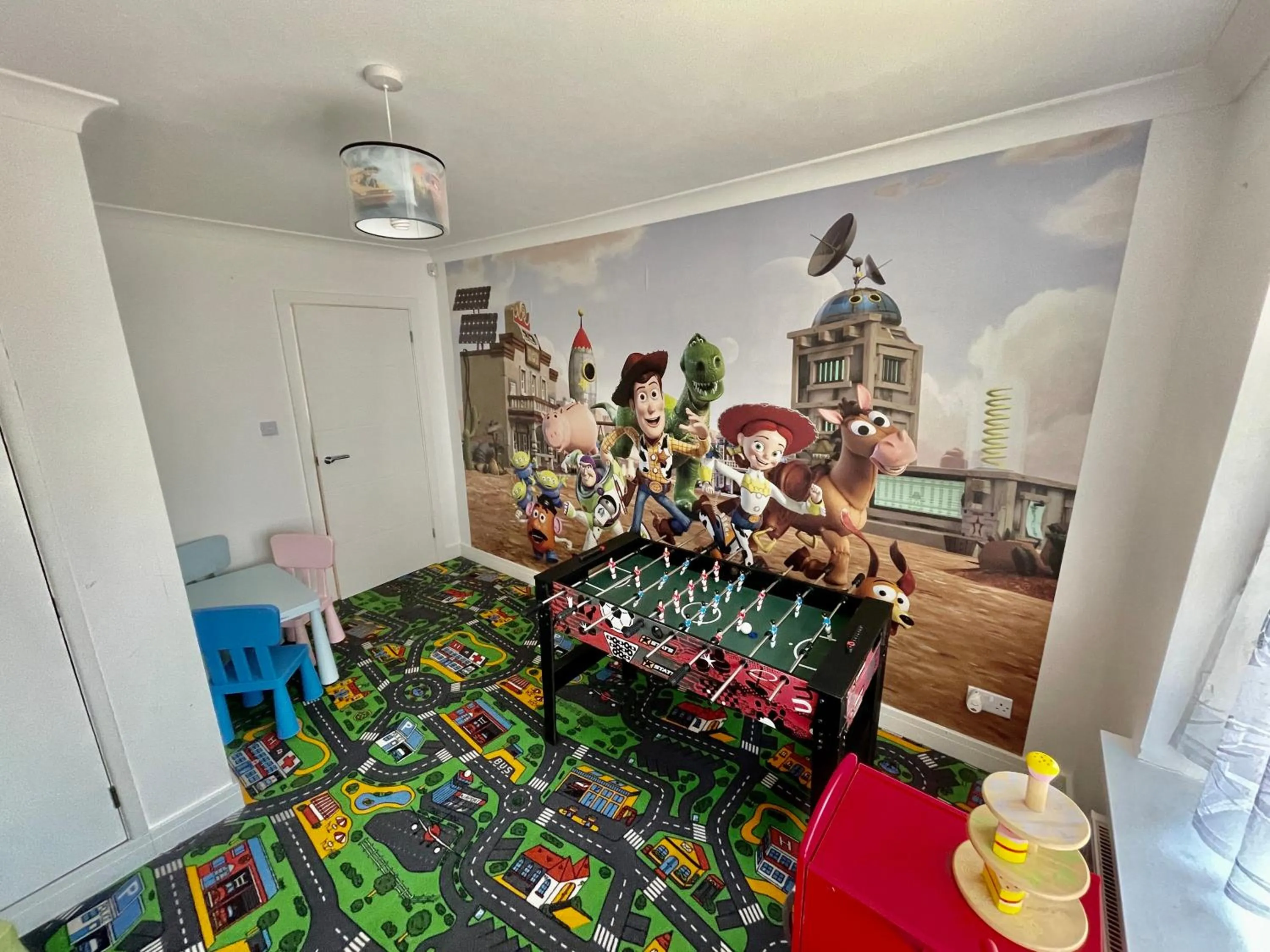 Children play ground in Four Corners Holiday Home Hot Tub & Sauna