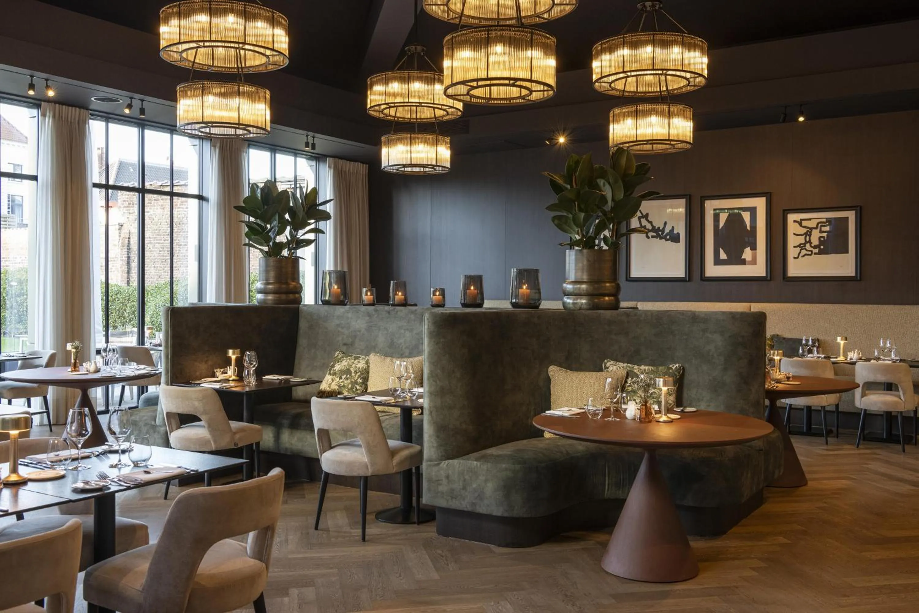 Restaurant/places to eat in Dukes' Palace Brugge - by Dukes' Hotel Collection