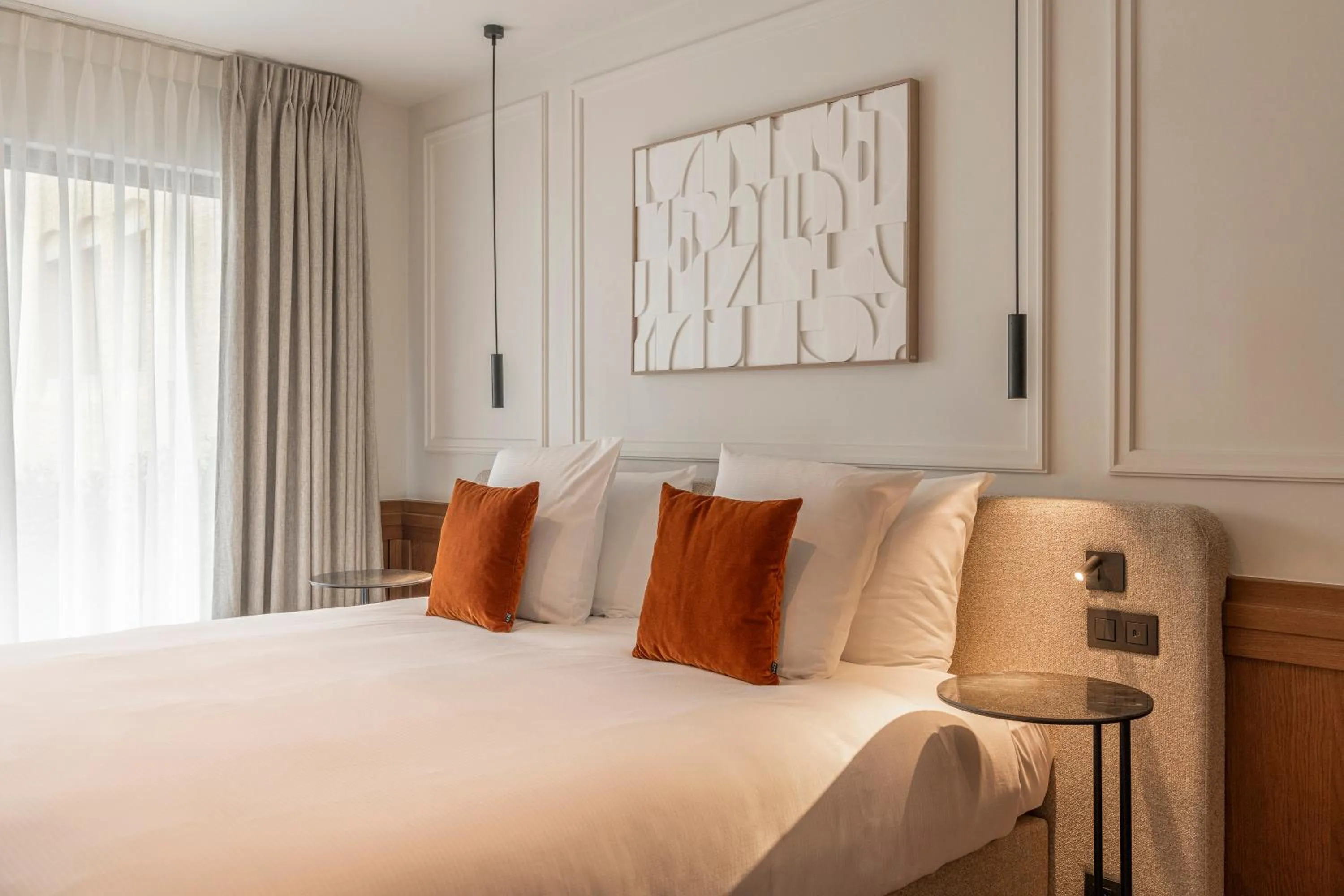 Bed in Dukes' Palace Brugge - by Dukes' Hotel Collection