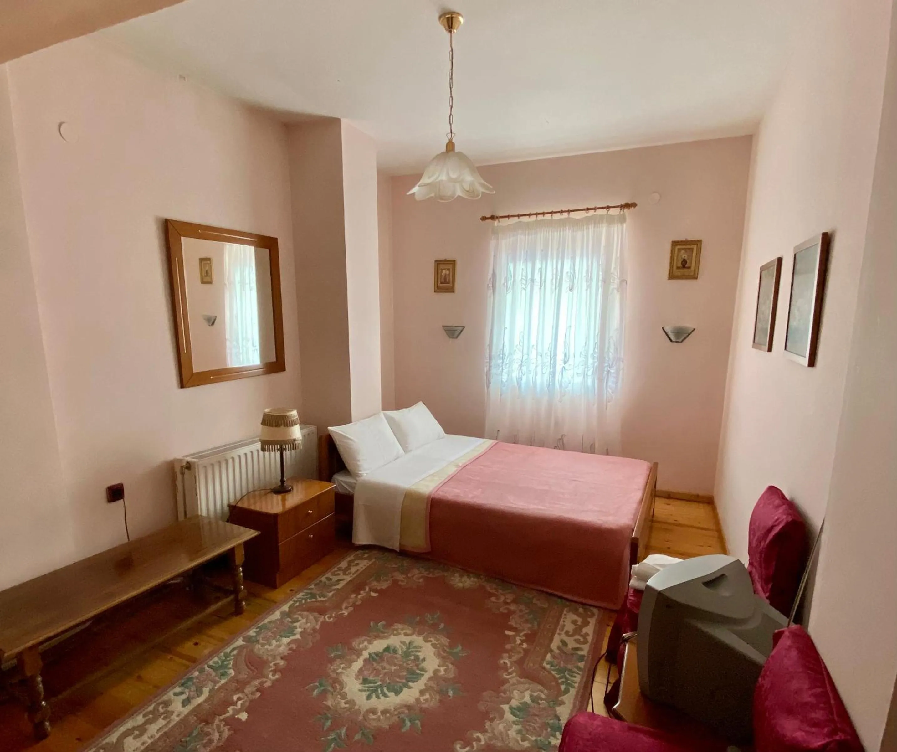 Bed in Eleni's Guesthouse