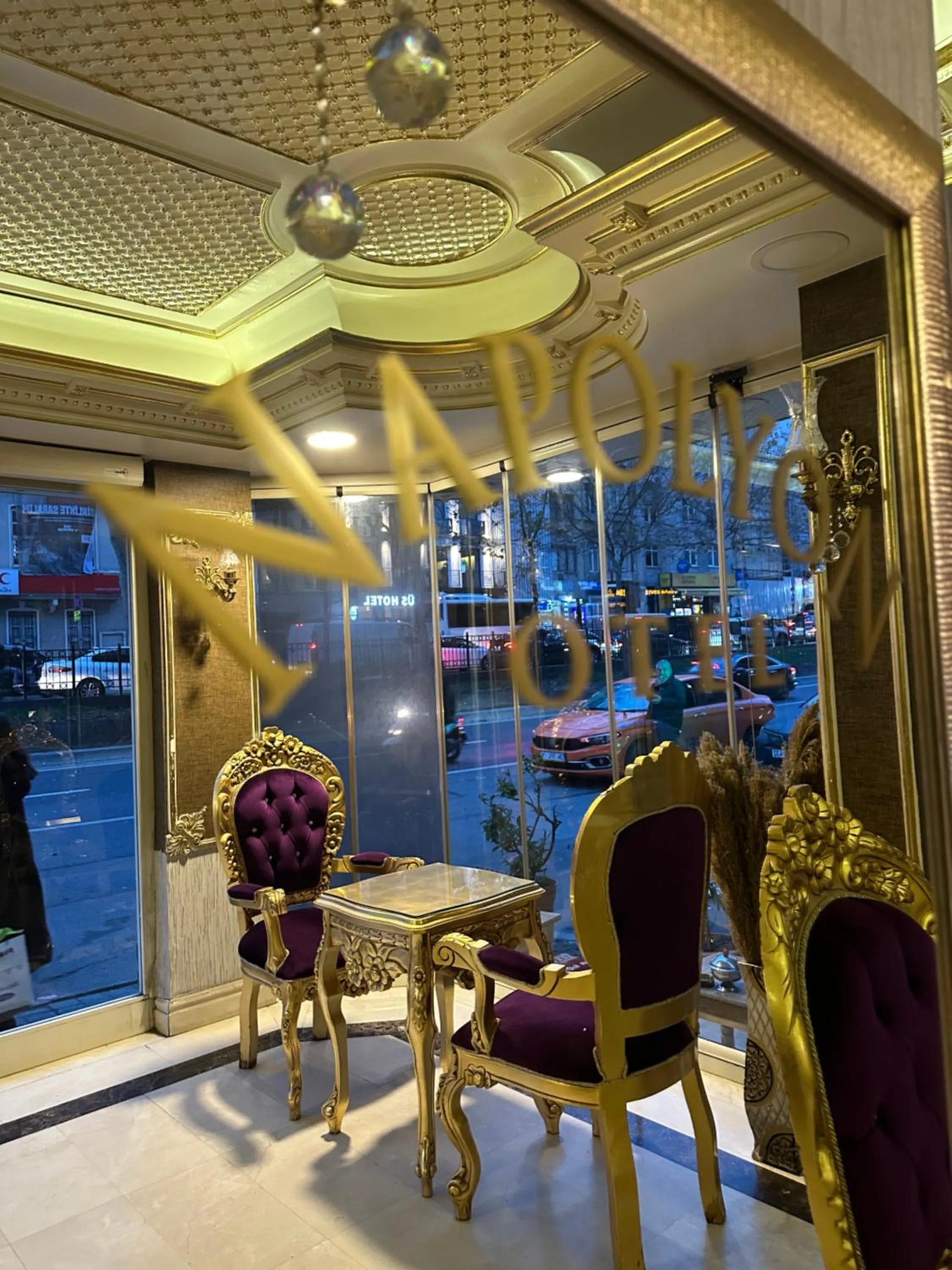 Property building in Napolyon hotel