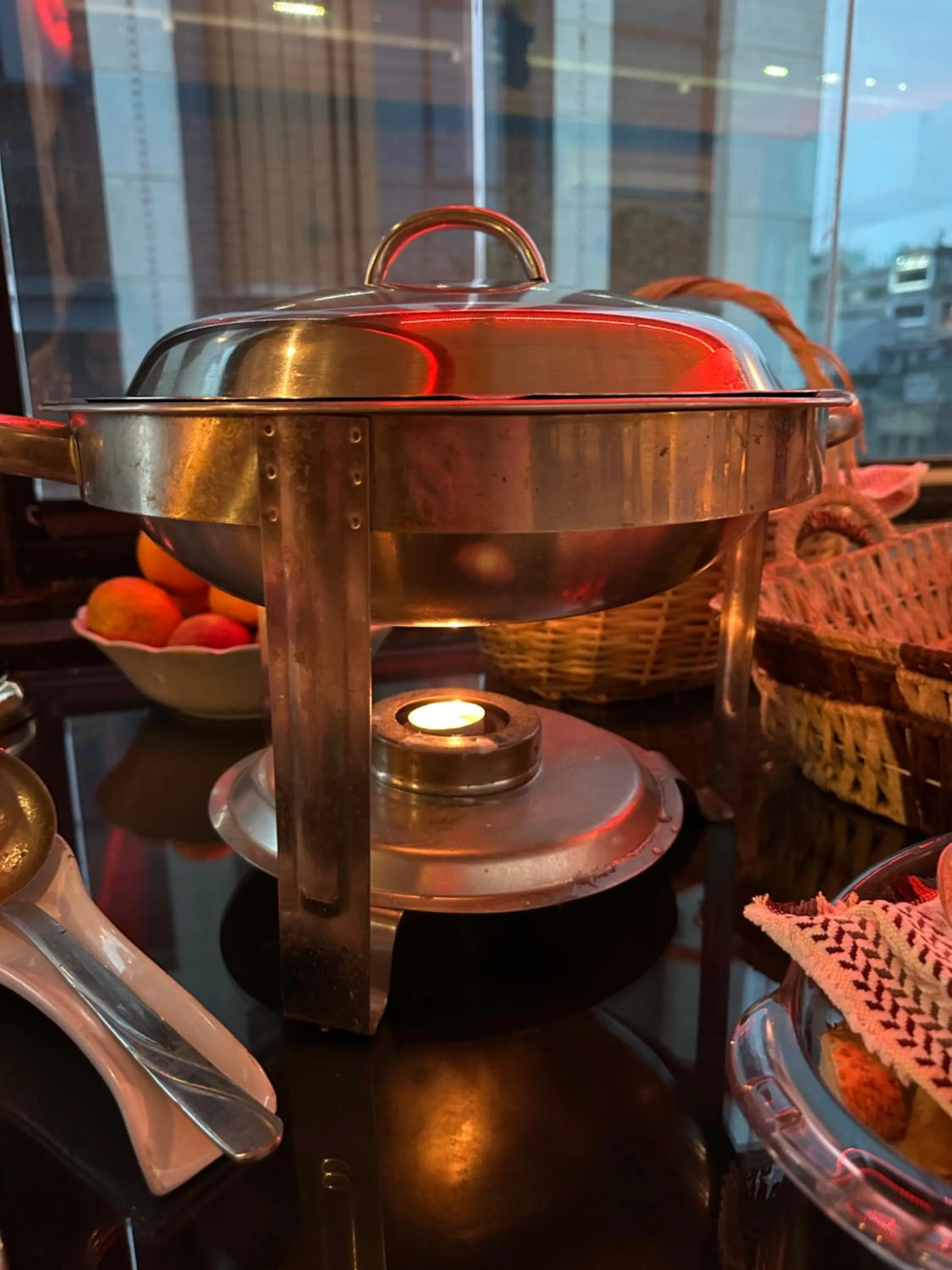 Buffet breakfast in Napolyon hotel