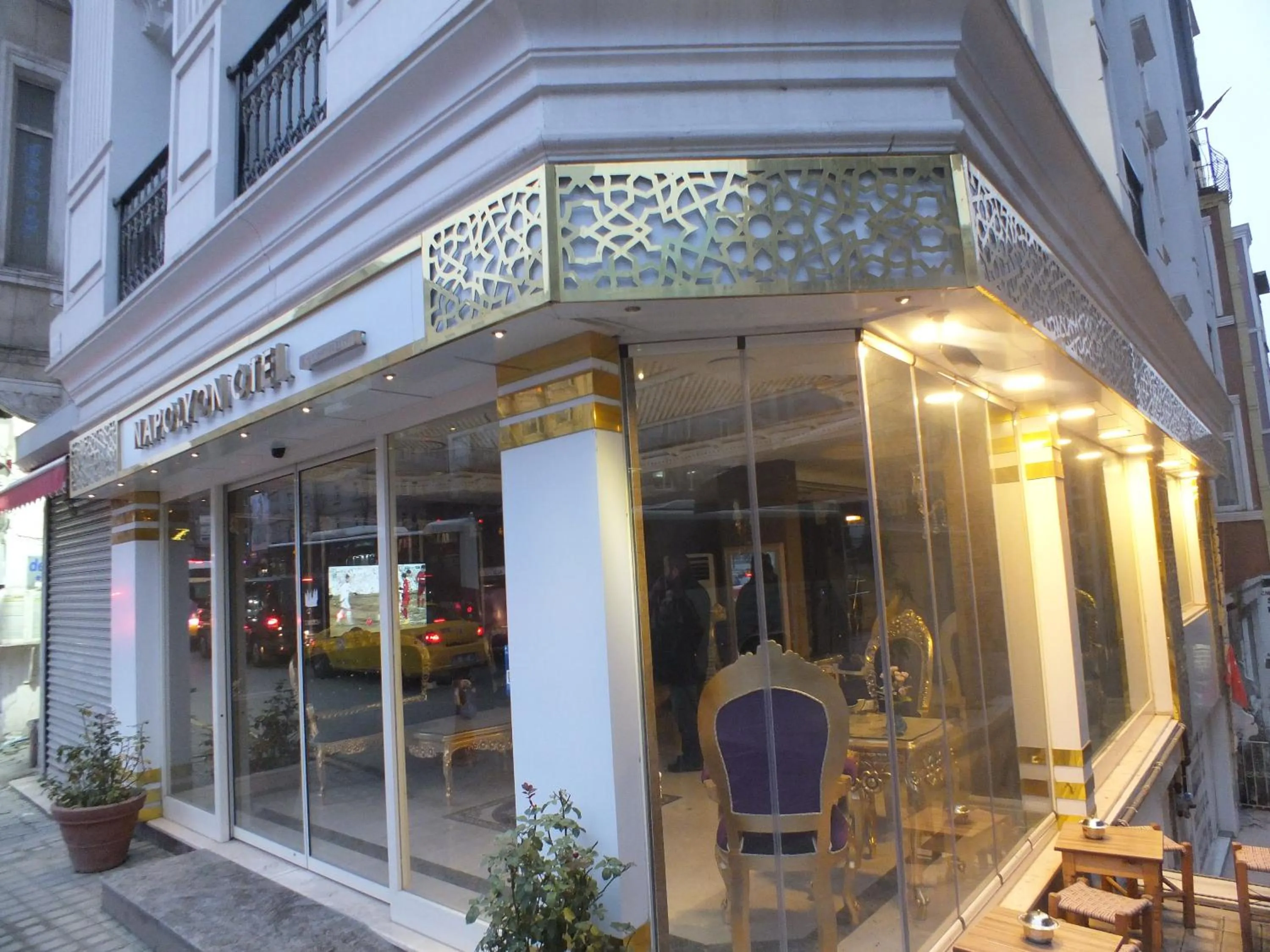 Property building in Napolyon hotel