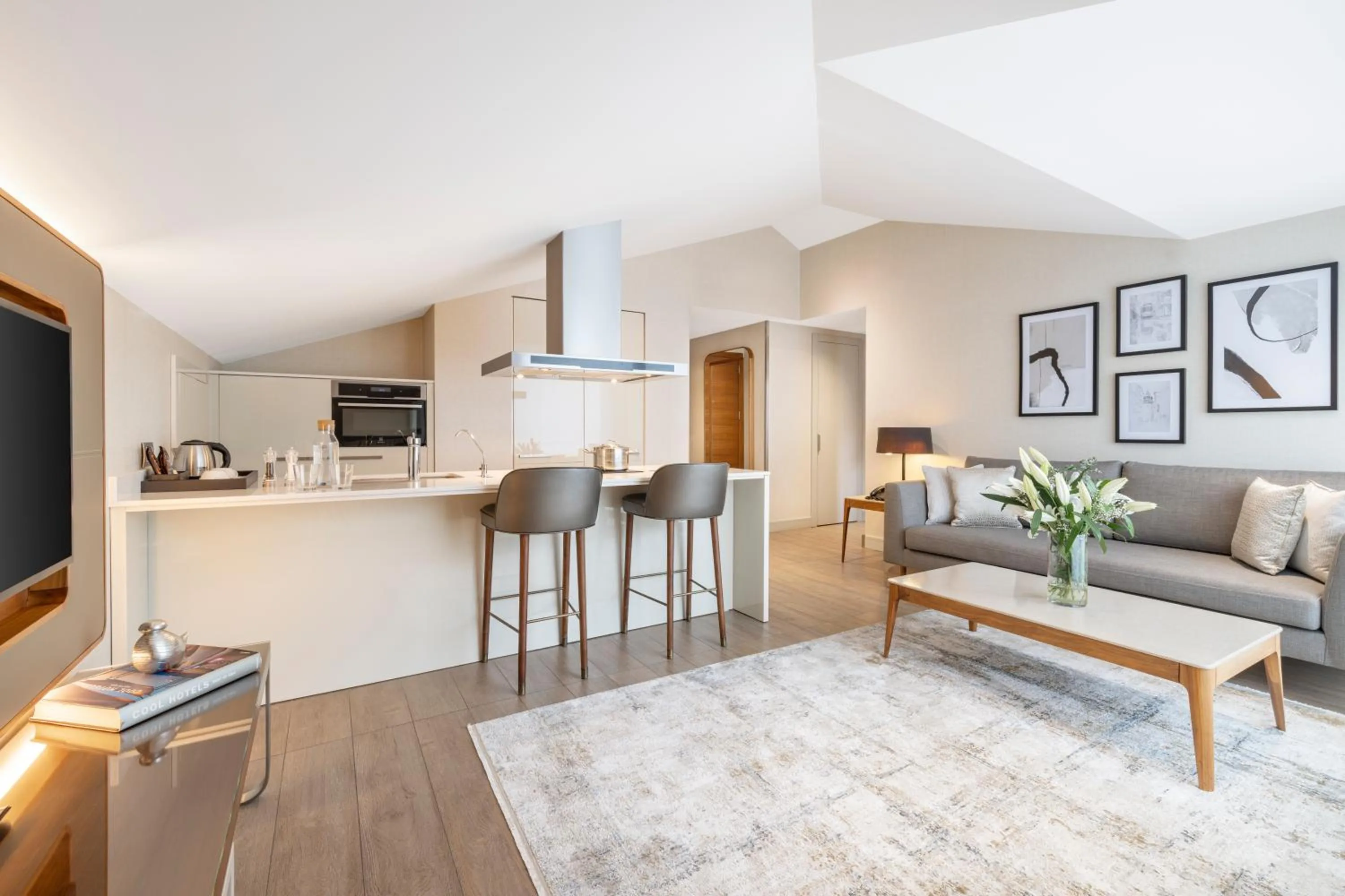 Living room in Tzl Suites Hotel Nişantaşı