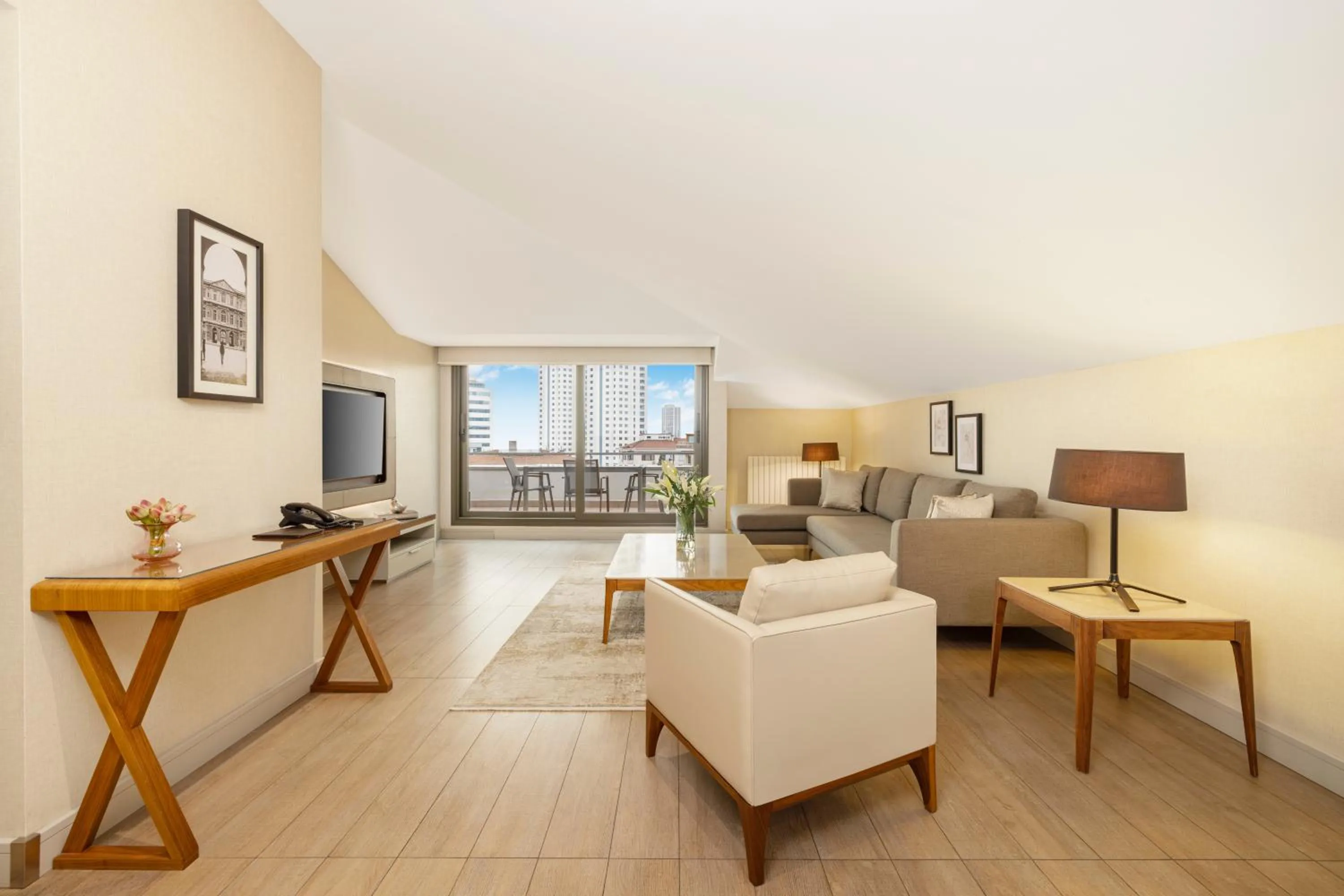 Living room in Tzl Suites Hotel Nişantaşı