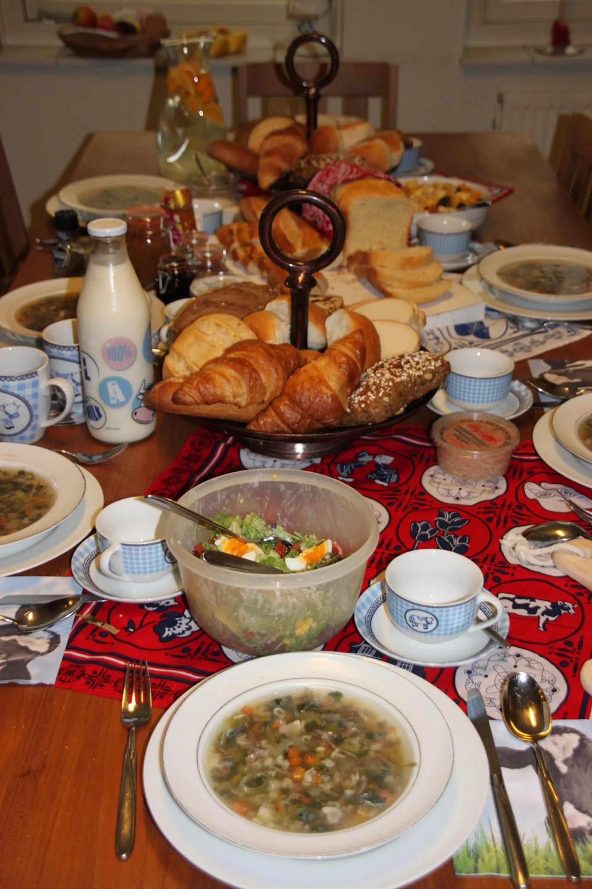 Food and drinks in Bed and Breakfast De Volkelse Hooiberg