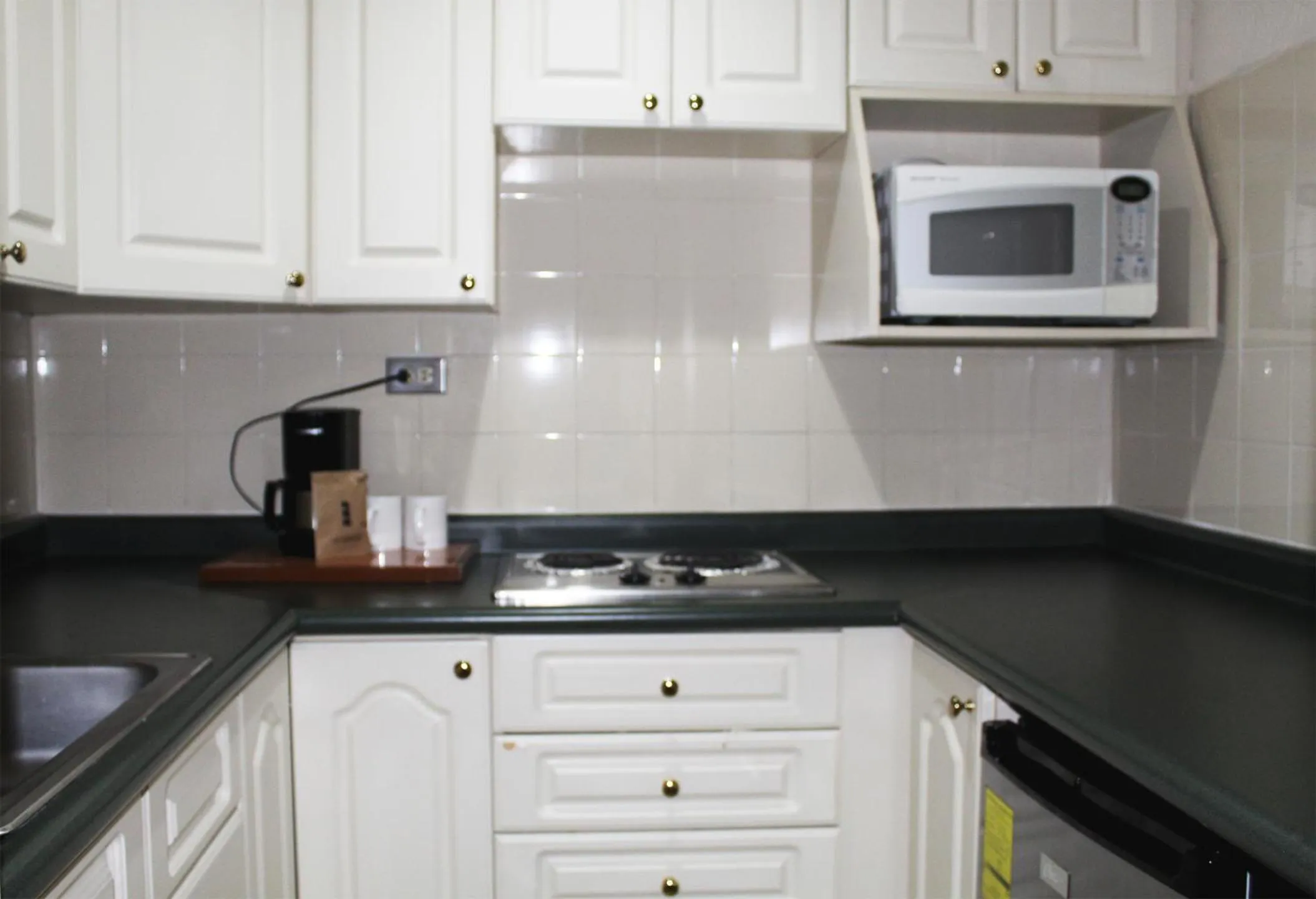 Kitchen or kitchenette in Hotel Las Americas