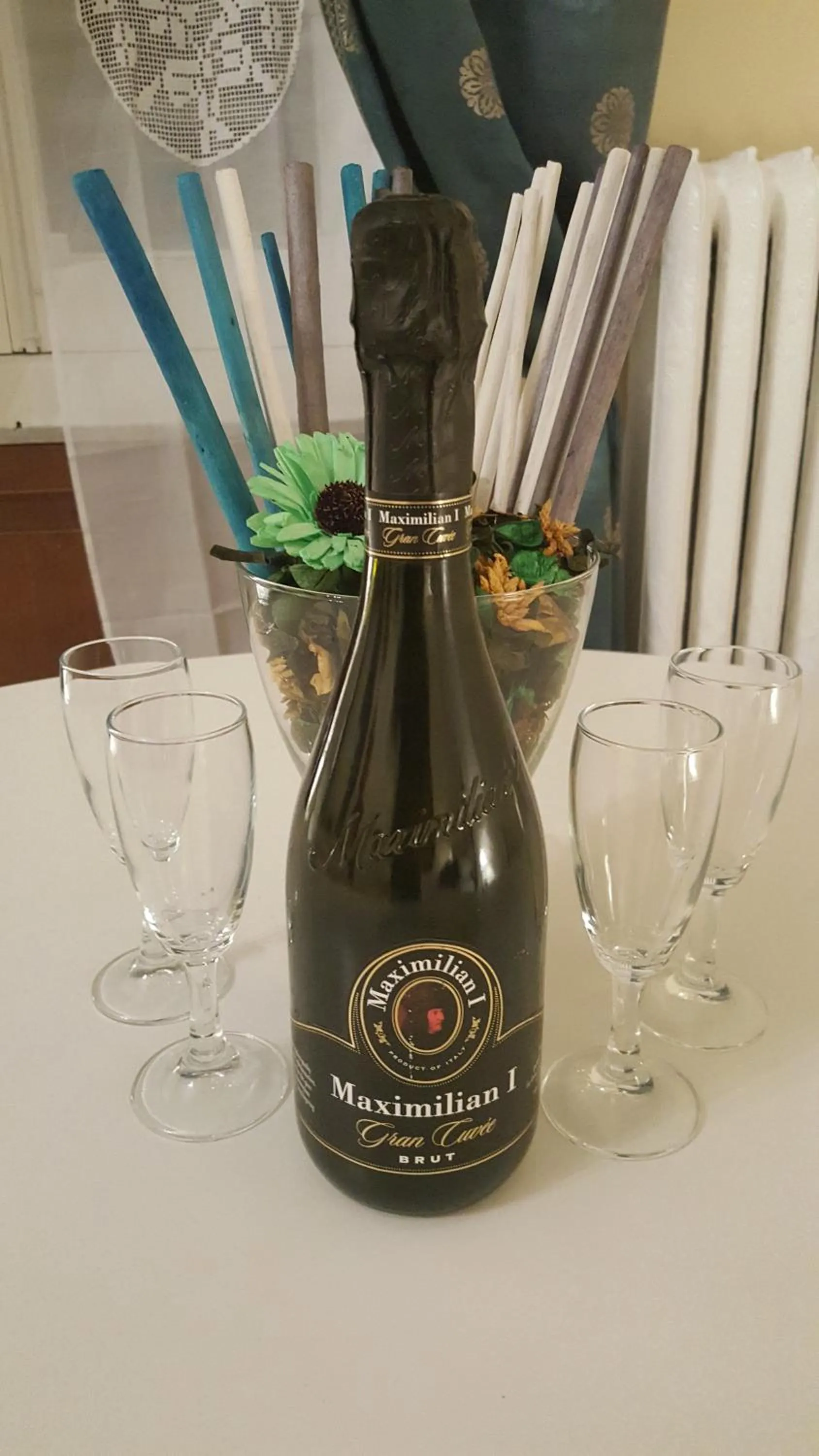 Decorative detail in Royal Suite