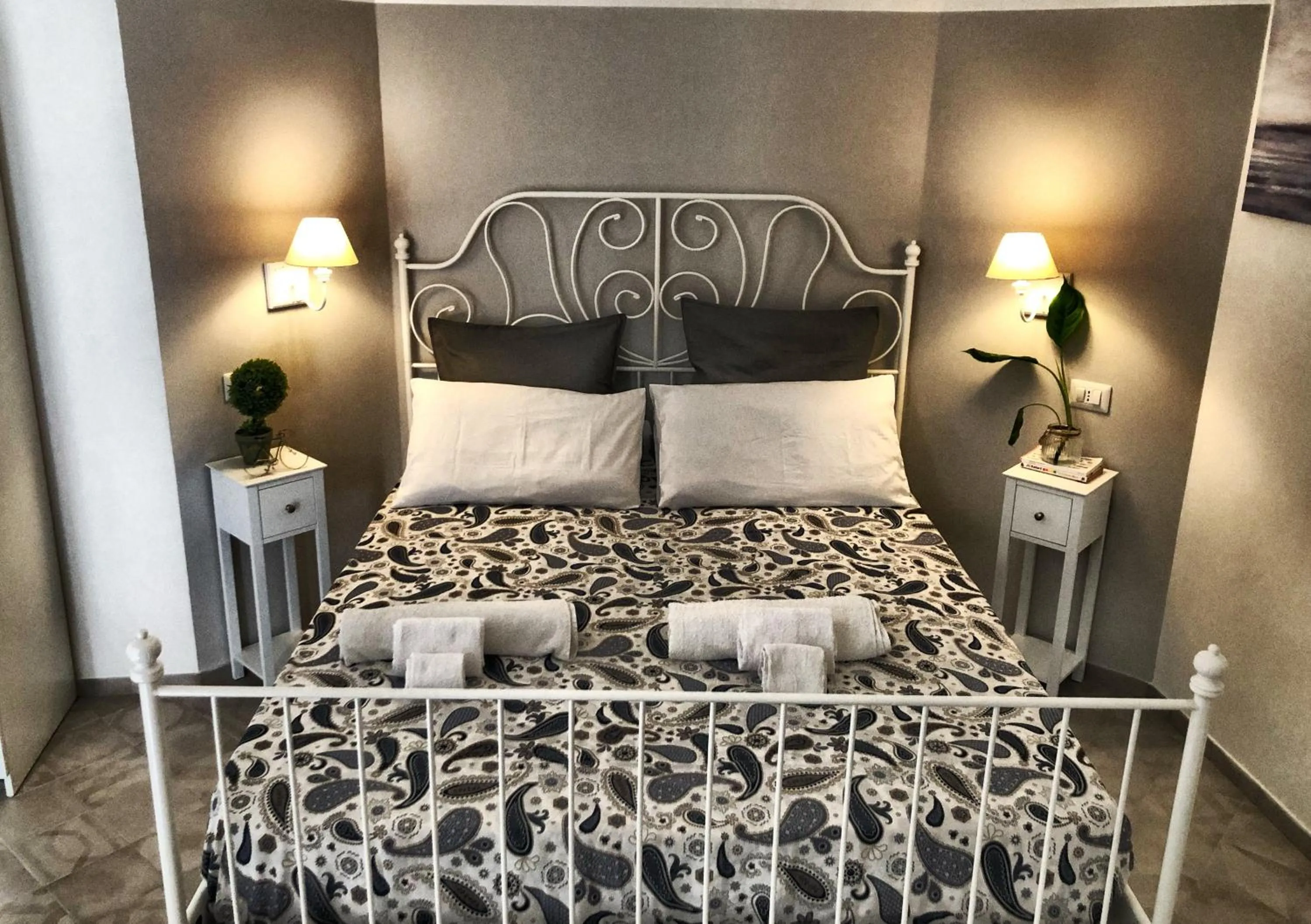 Bed in B&B Il Balconcino a Santa Chiara