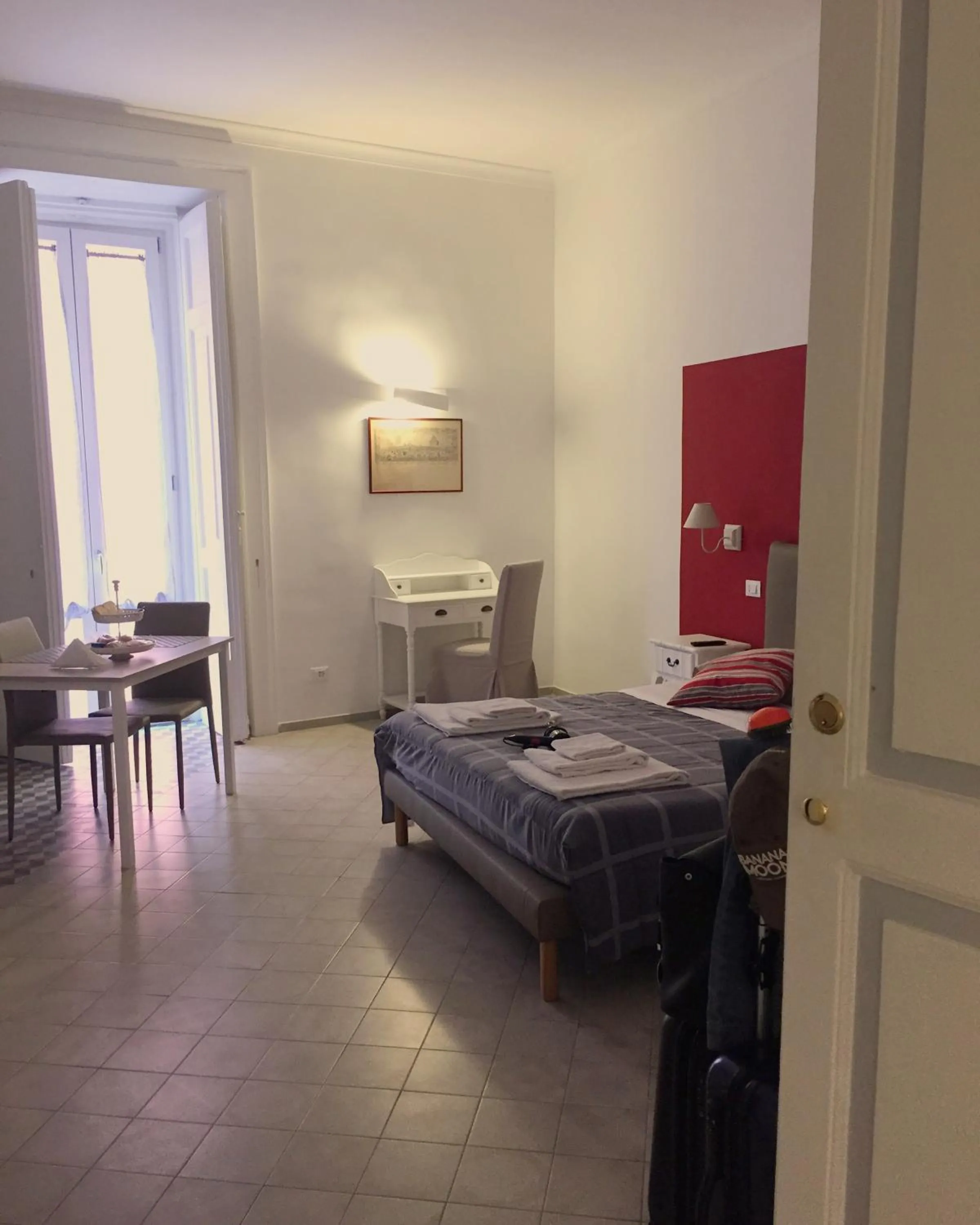 Bed in B&B Il Balconcino a Santa Chiara