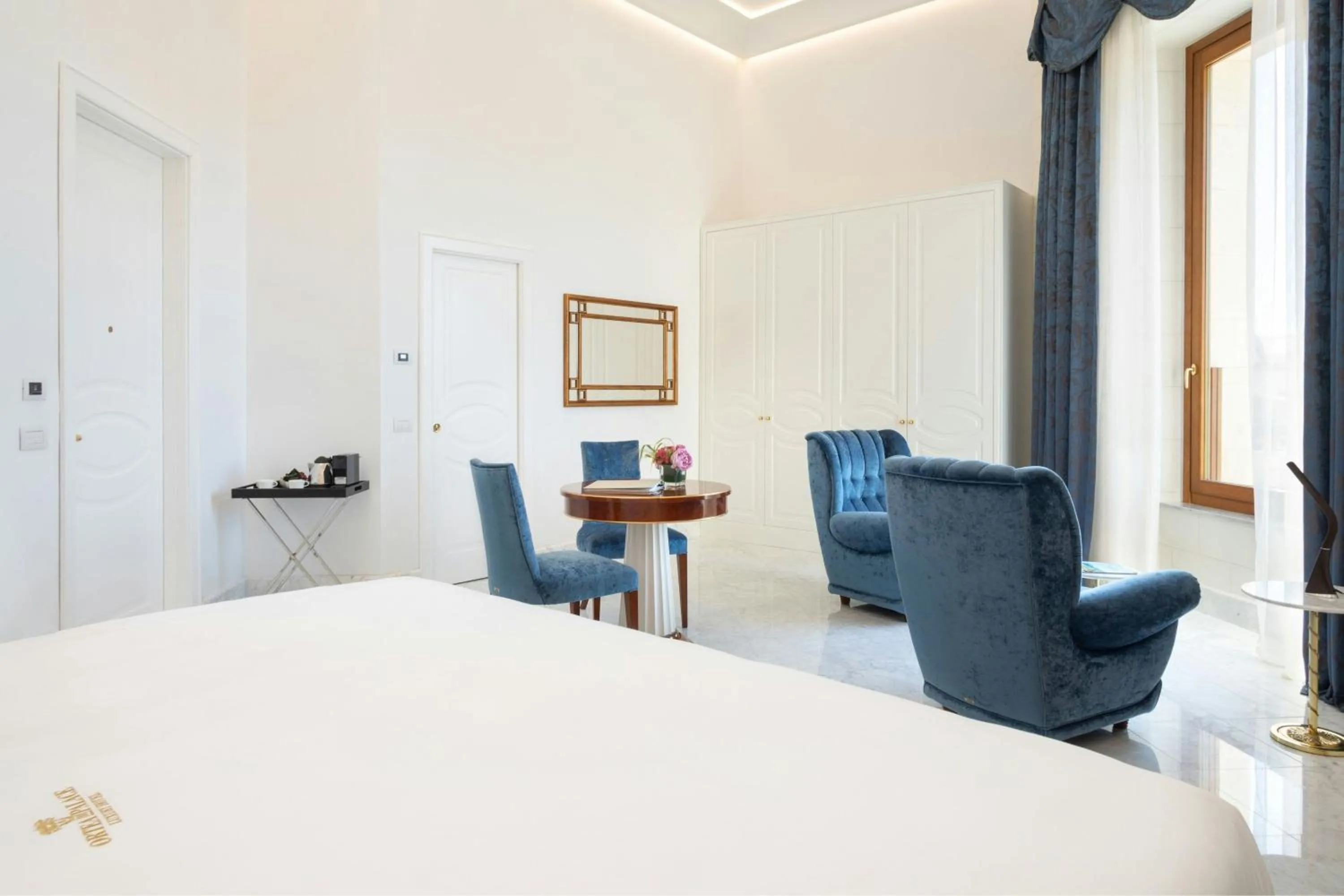 Bedroom, Bed in Ortea Palace Hotel, Sicily, Autograph Collection