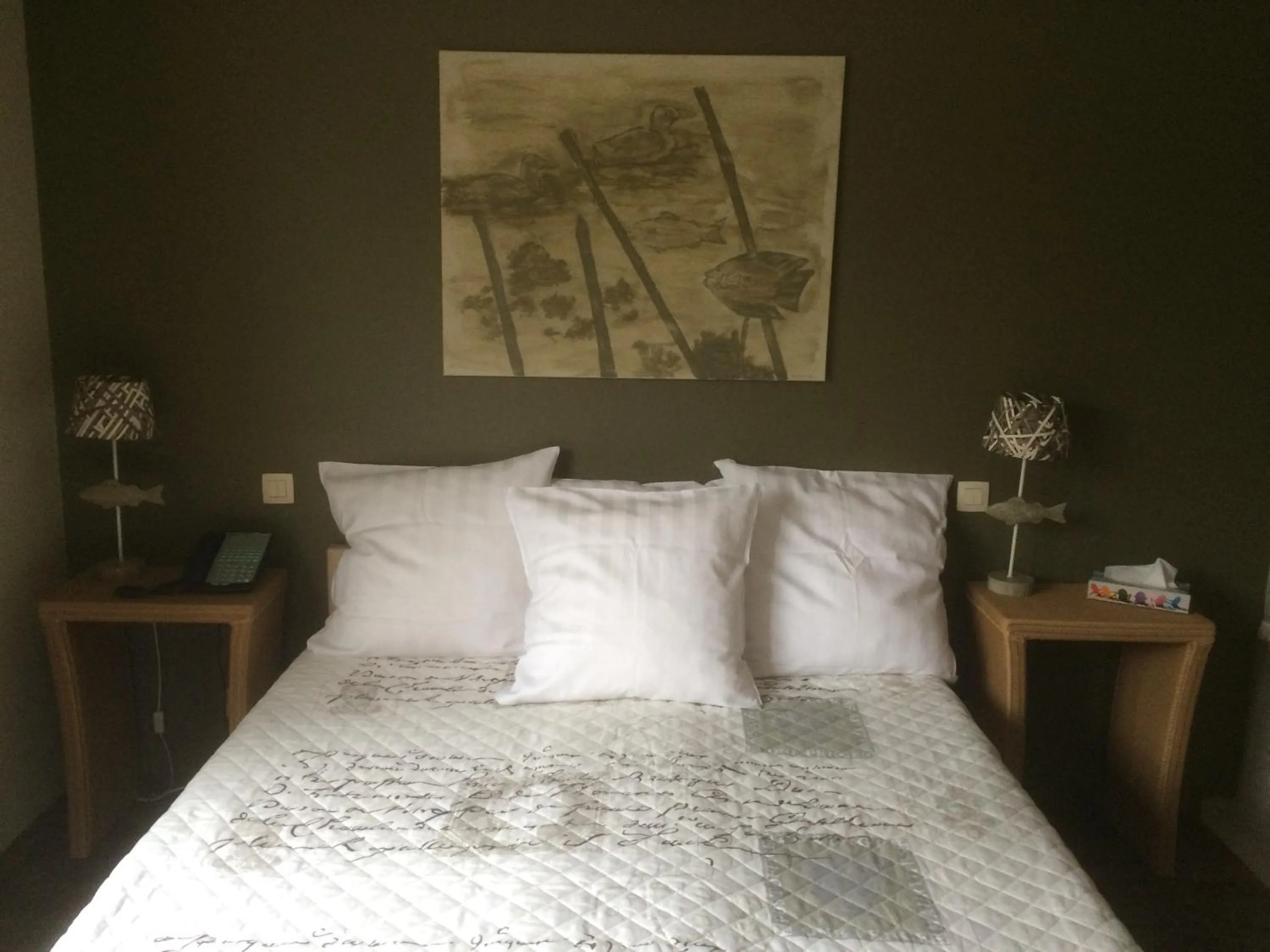 Bed in B&B De Edelsteen