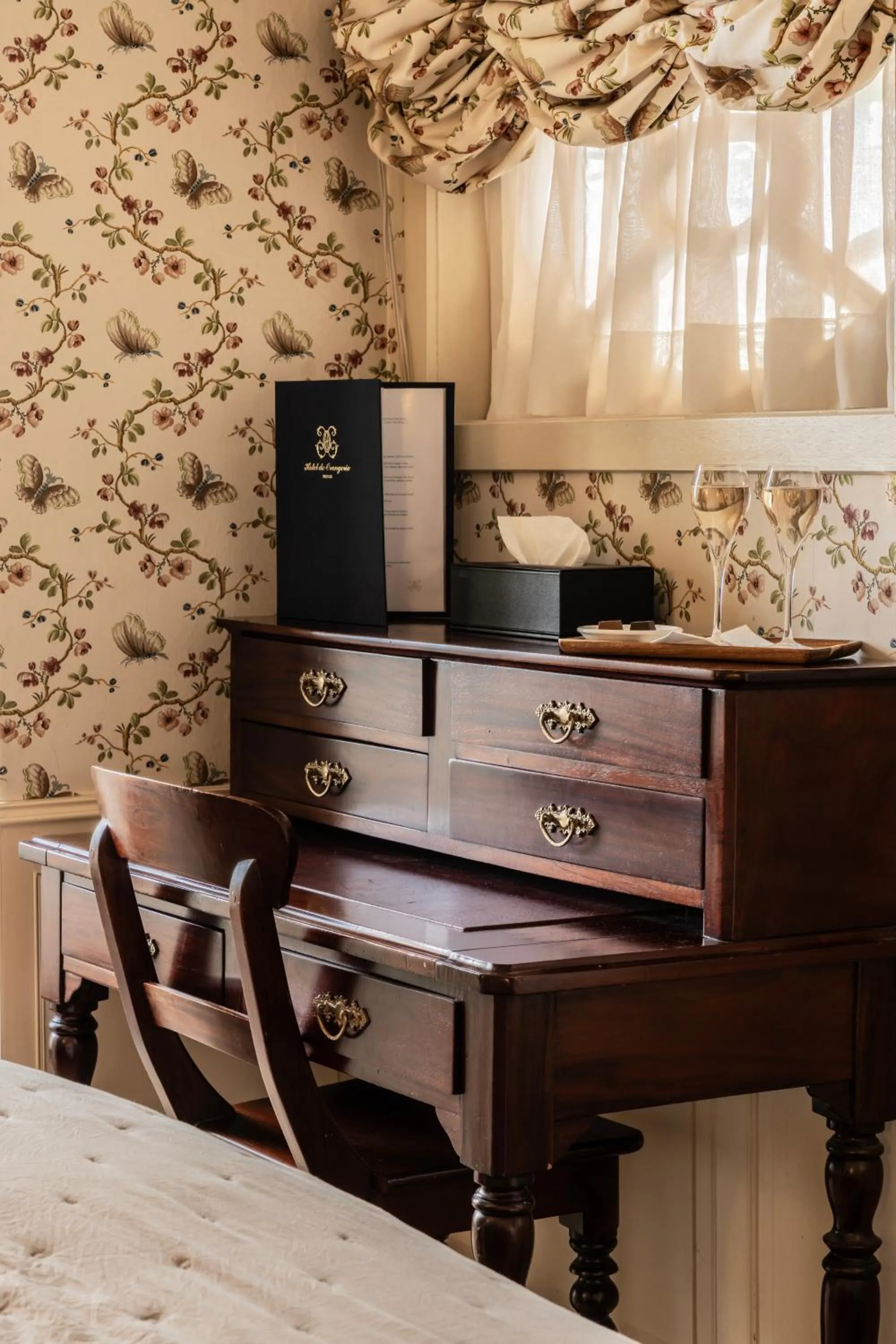 Decorative detail in Hotel De Orangerie by CW Hotel Collection - Small Luxury Hotels of the World