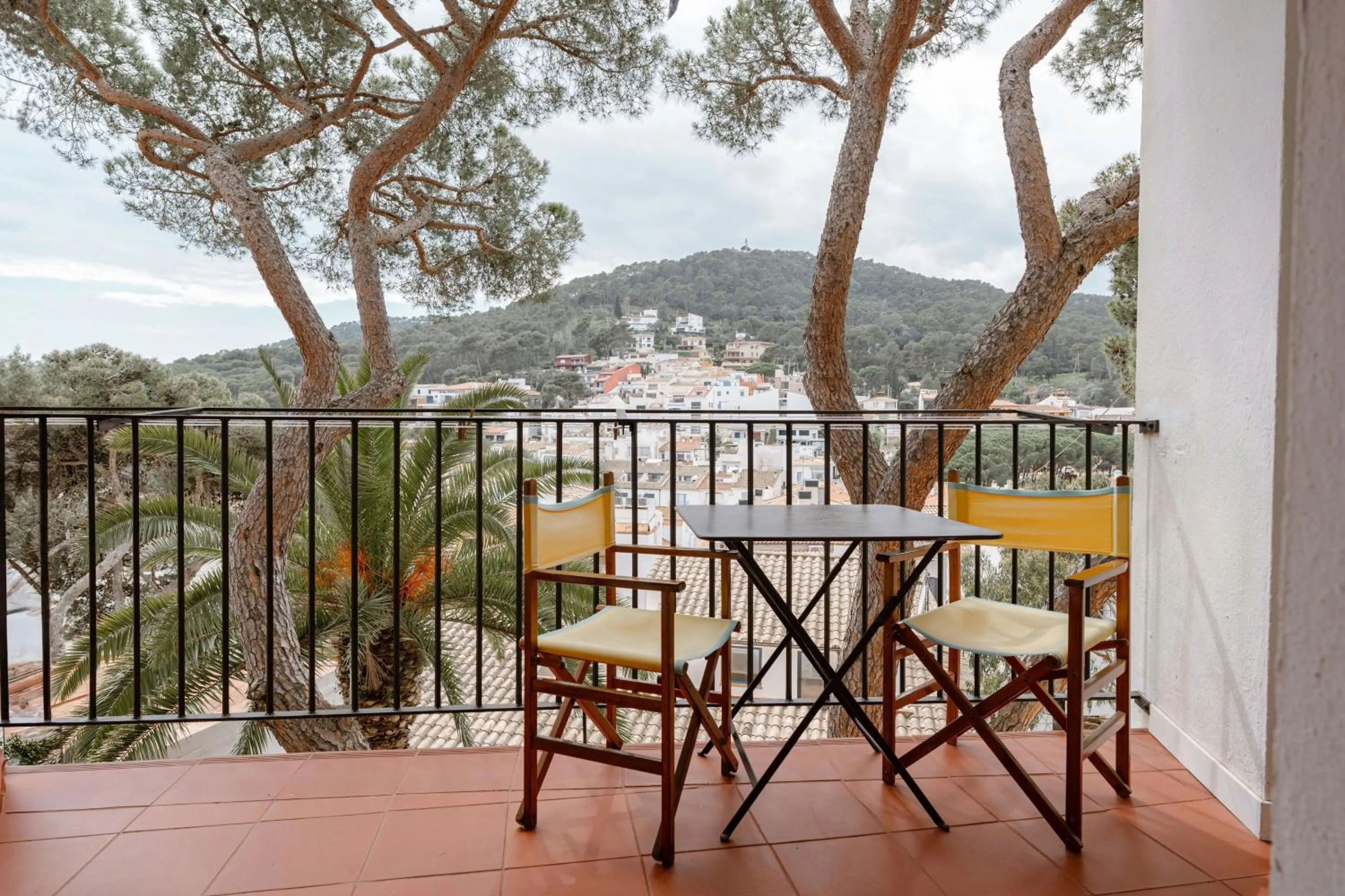 Balcony/Terrace in ApartmentsTamariu4 Unbeatable views 50m to beach