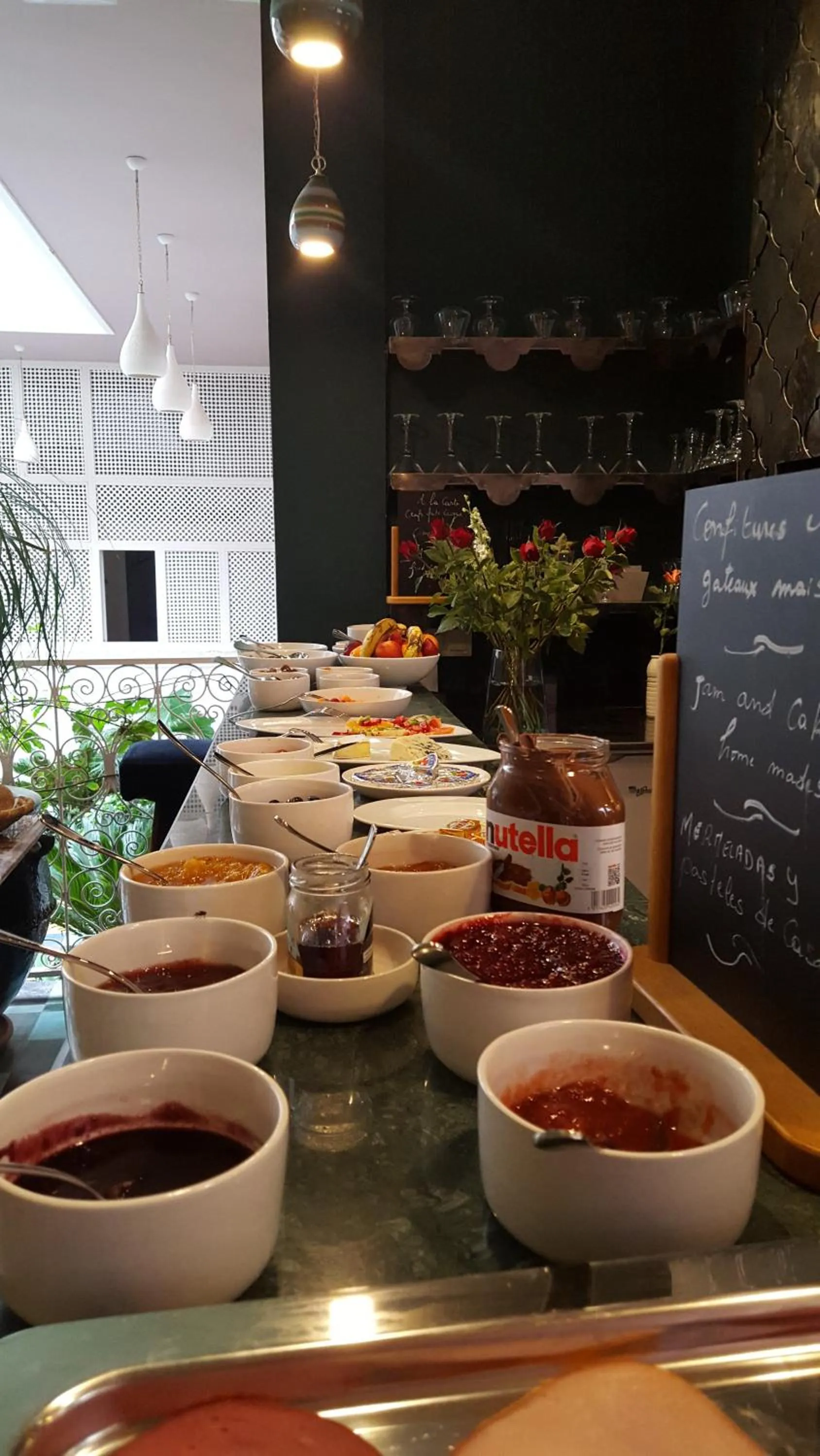 Continental breakfast in Riad Karmela Princesse