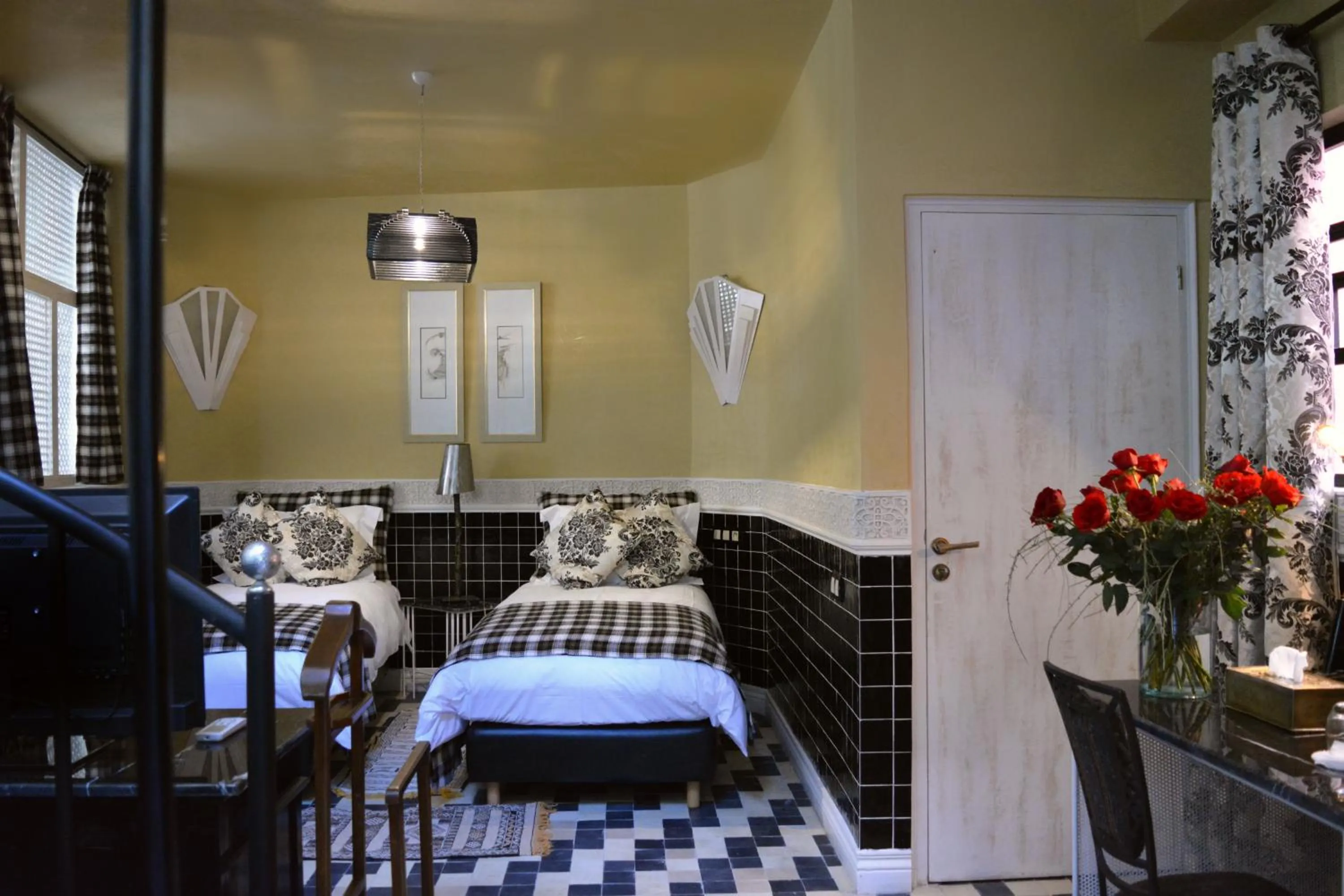 bunk bed in Riad Karmela Princesse