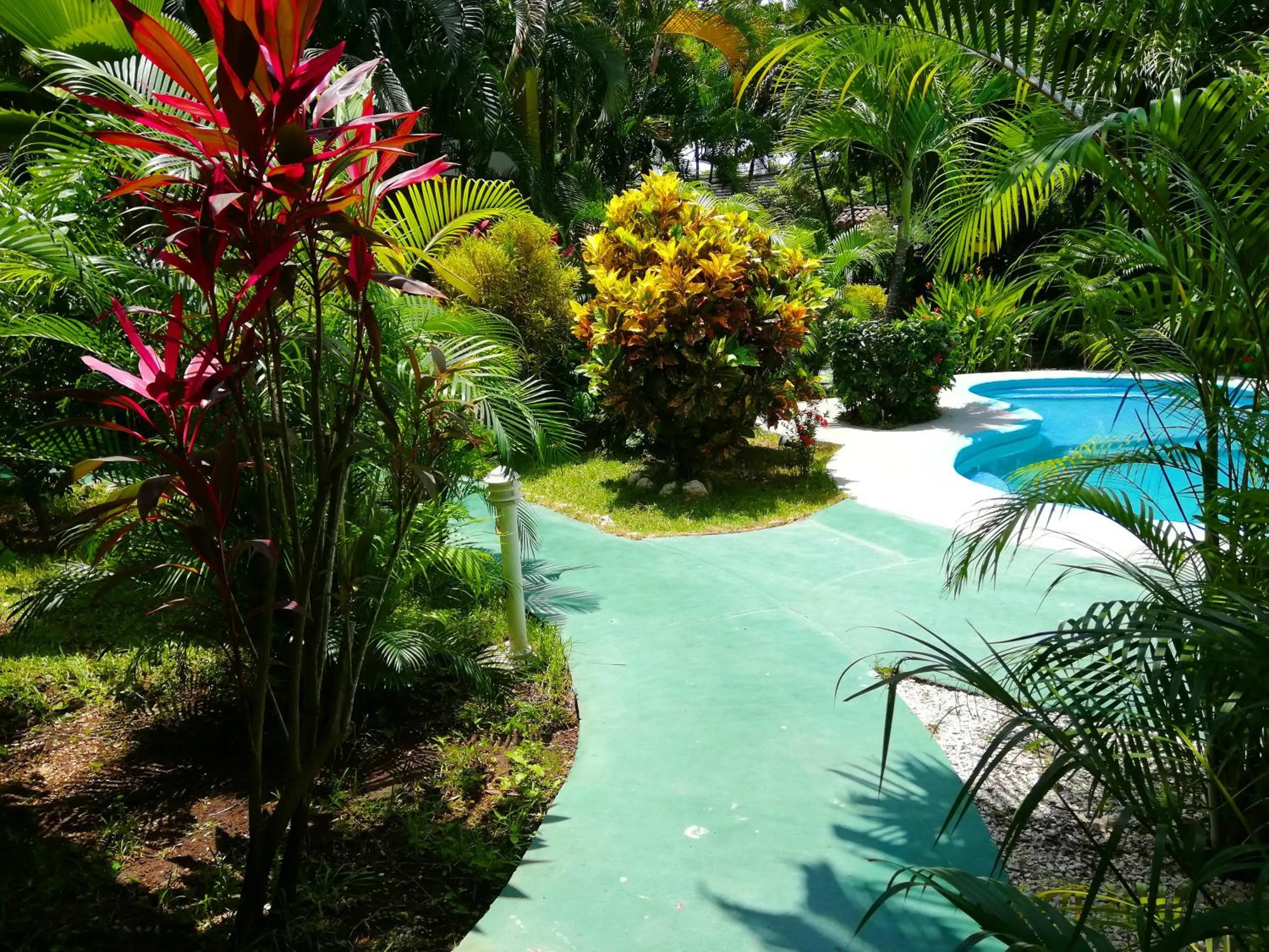Garden view in Villas Verdes