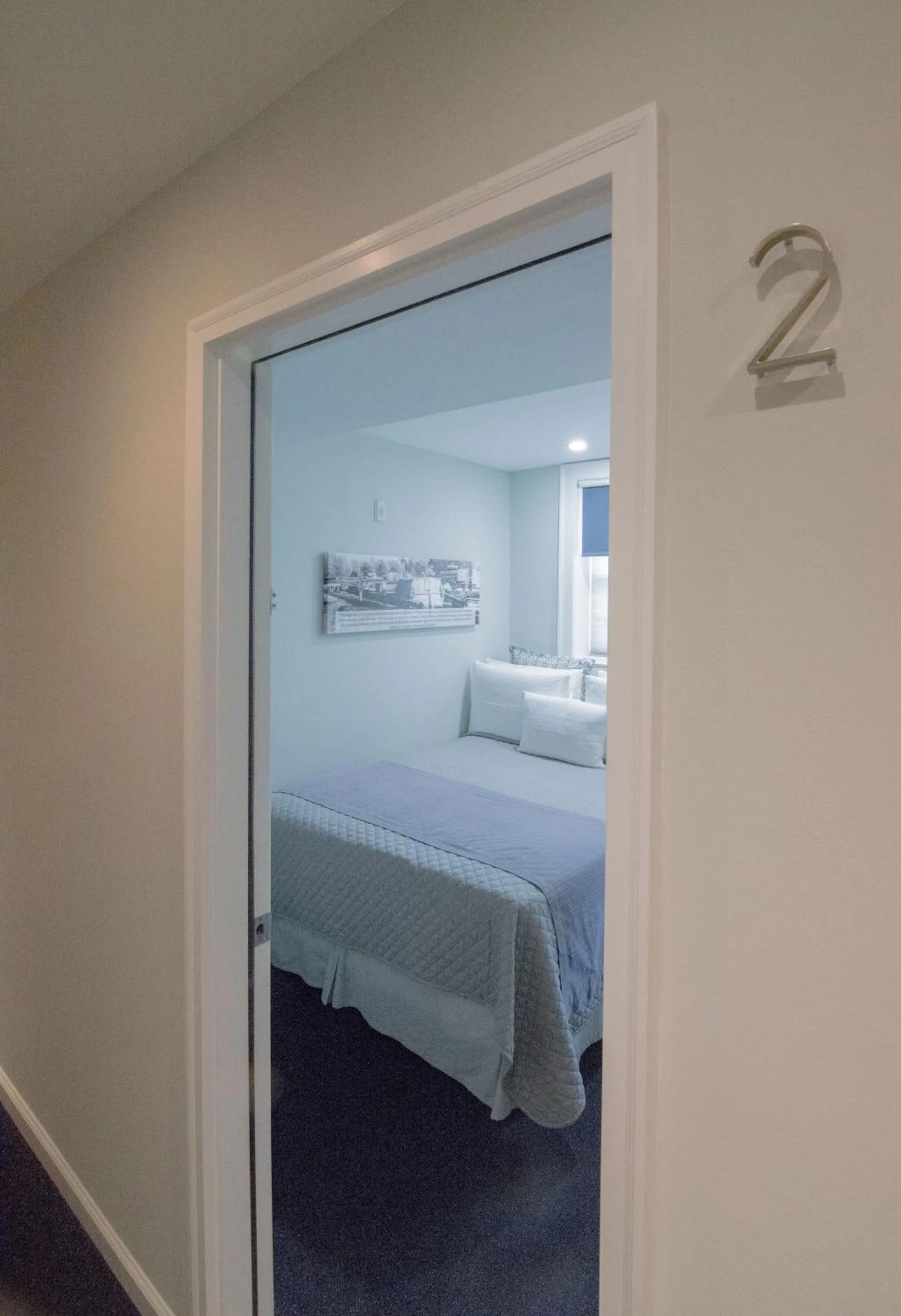 Bed in The Georgetown House Inn