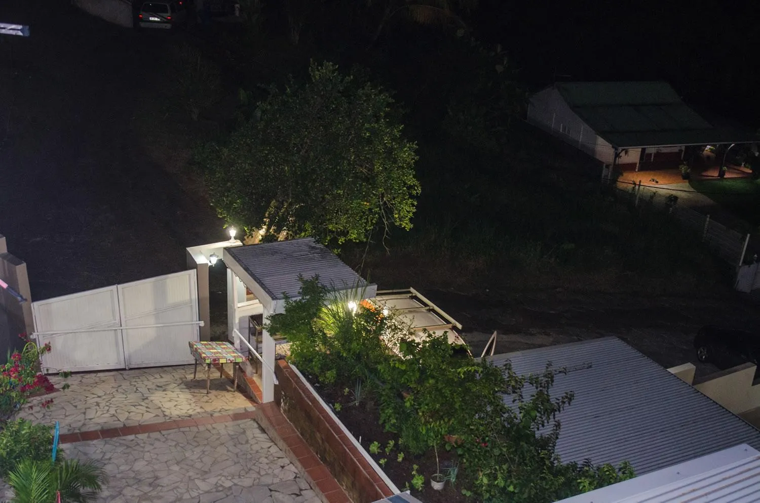 Garden view in Domaine De Titine