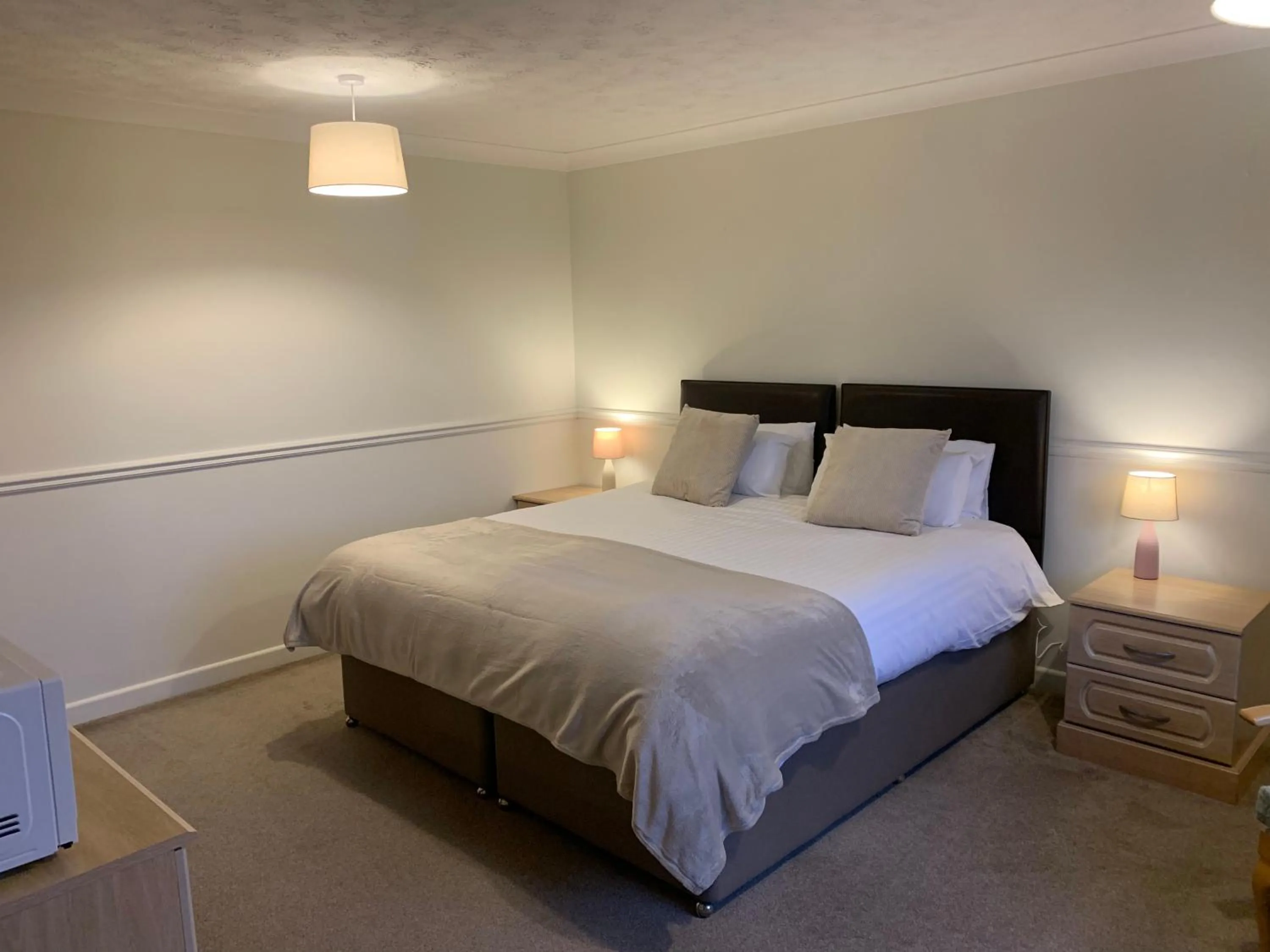 Bed in Church Farm Guest House