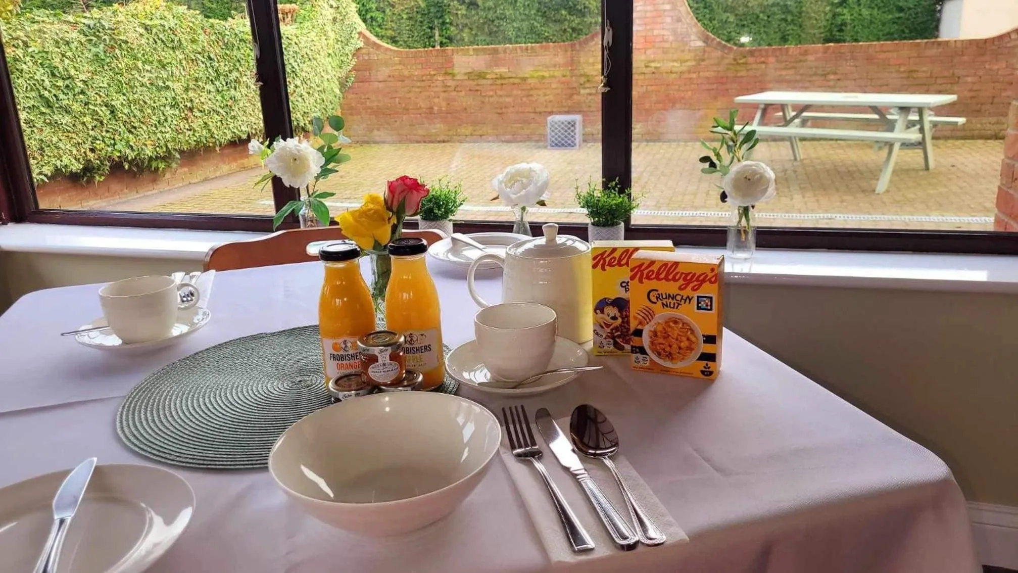 Breakfast in Church Farm Guest House