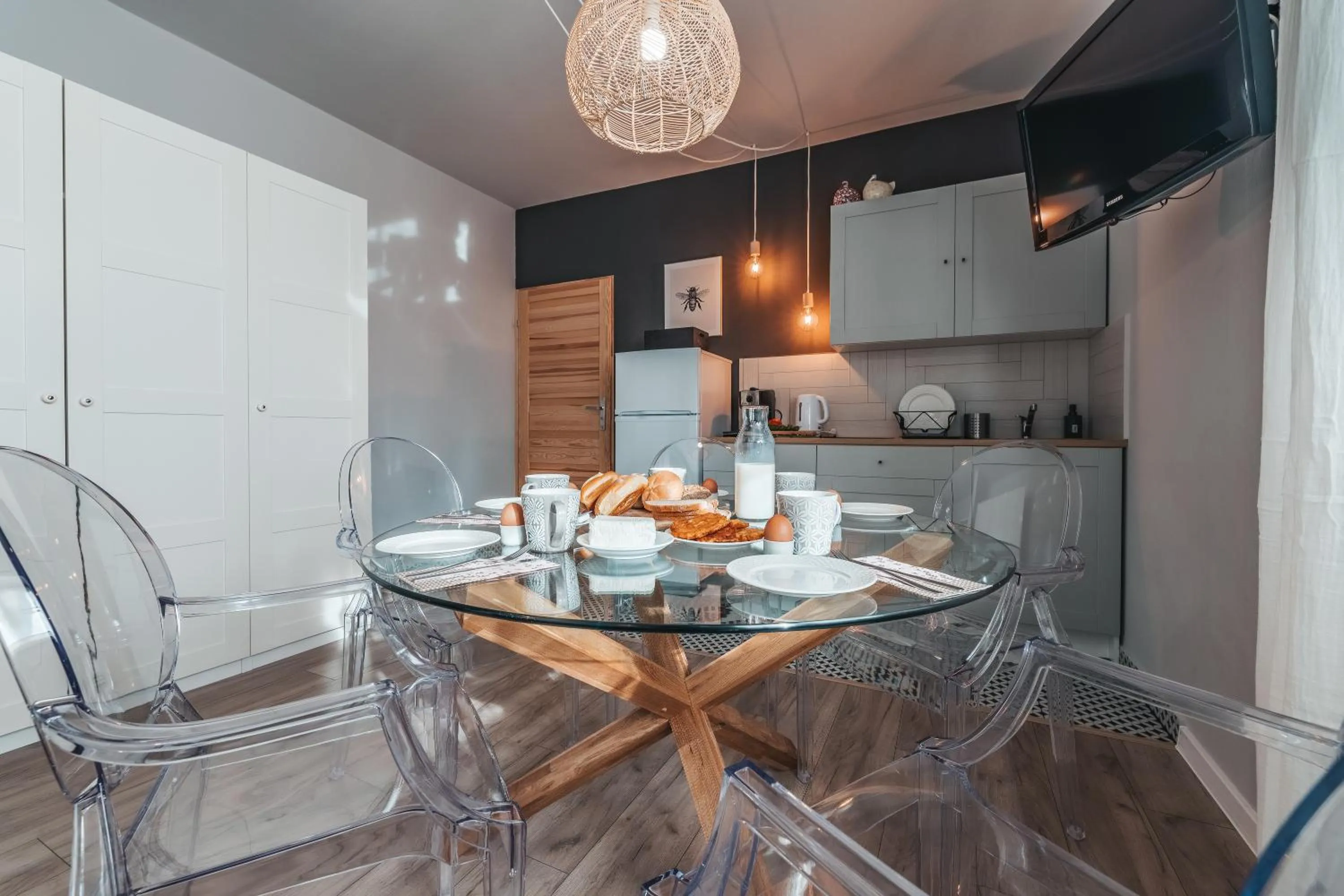 Kitchen or kitchenette in Bystry Comfort