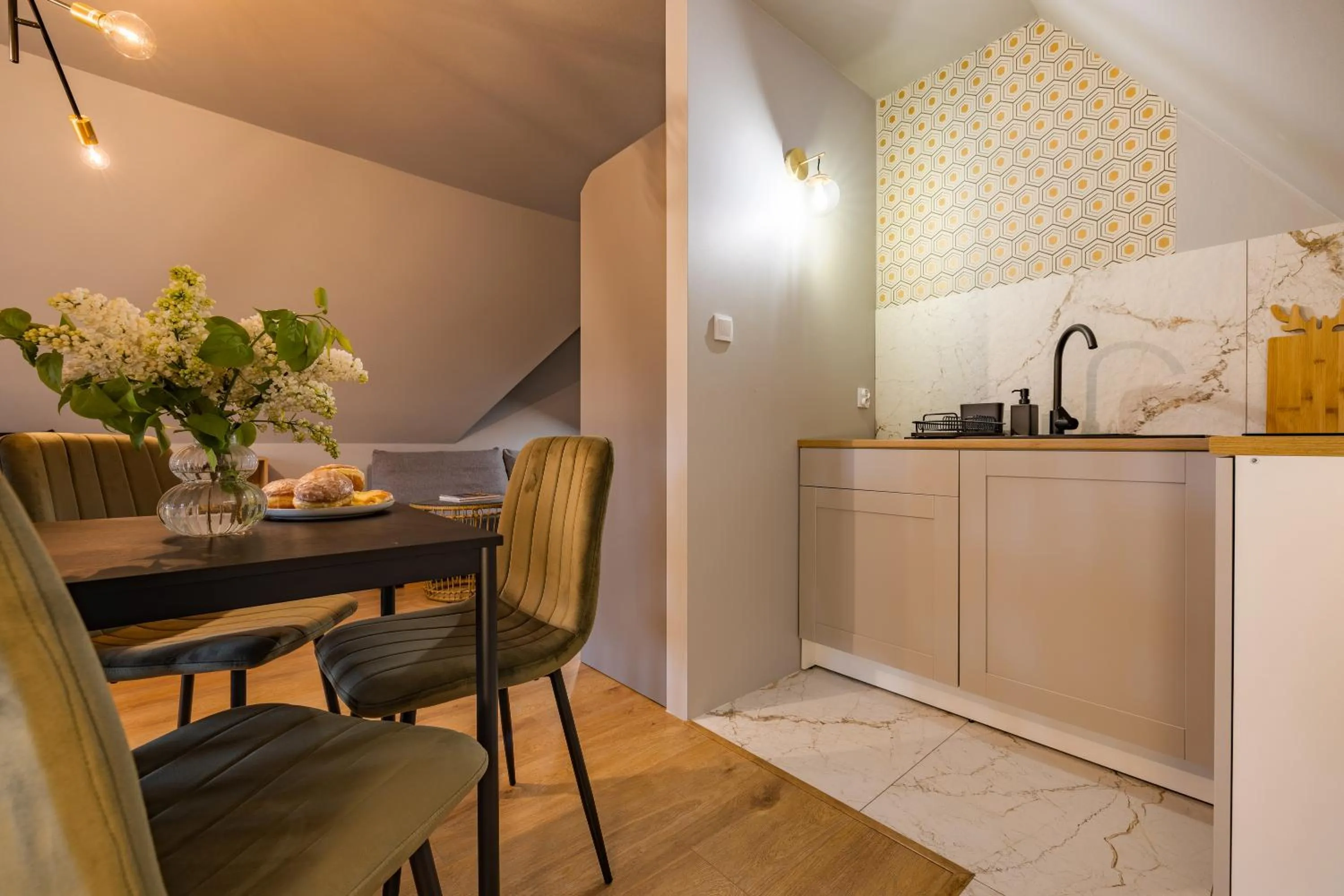 Kitchen or kitchenette in Bystry Comfort