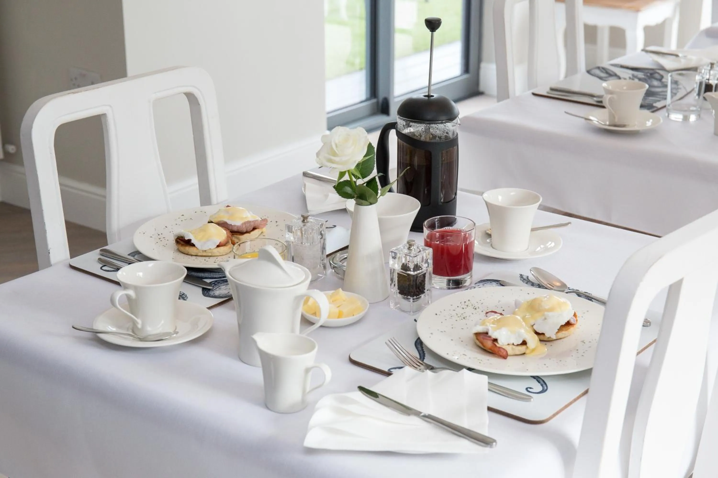 Food close-up in Driftwood B&B