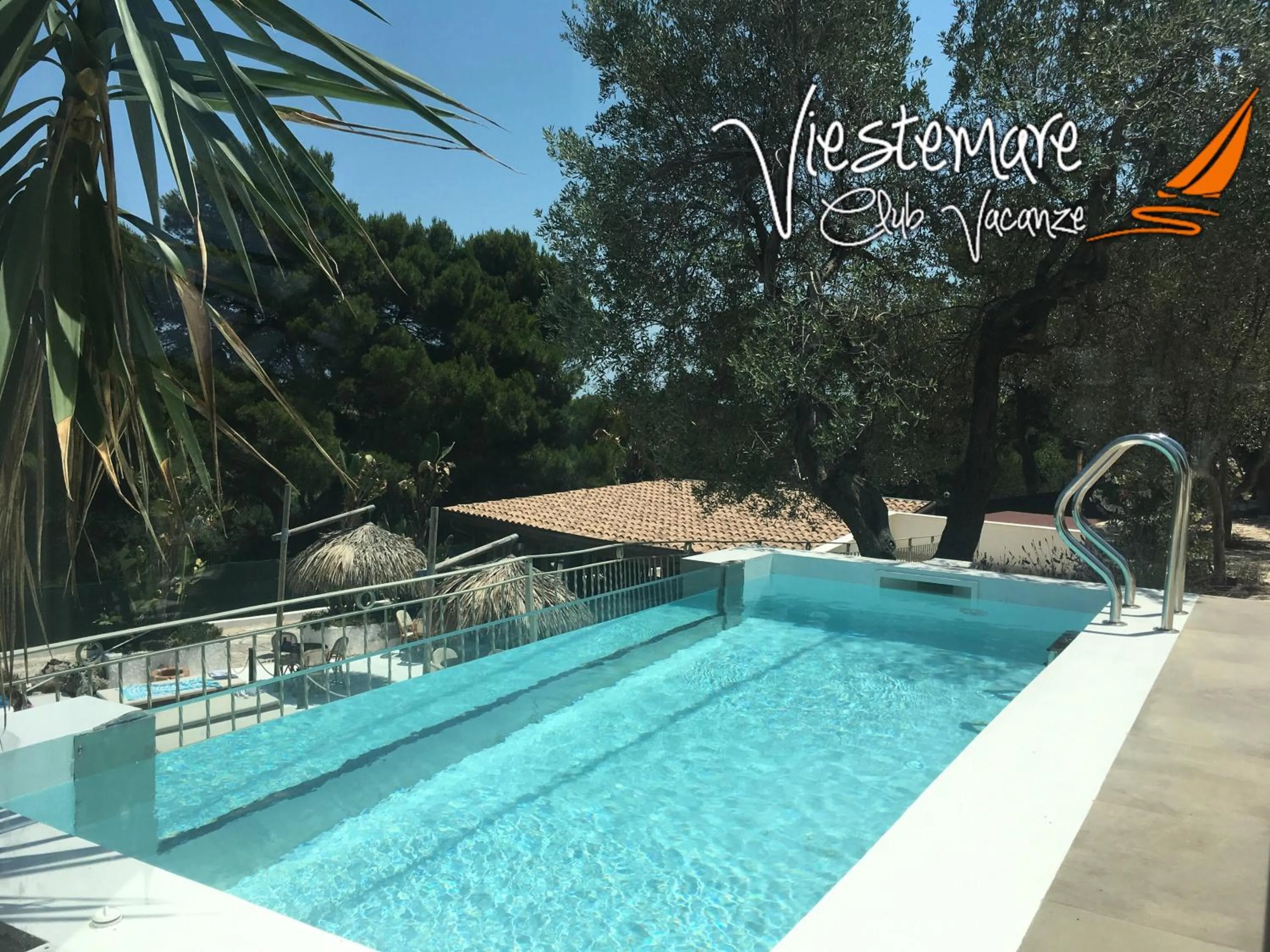 Swimming pool in Viestemare Resort & SPA