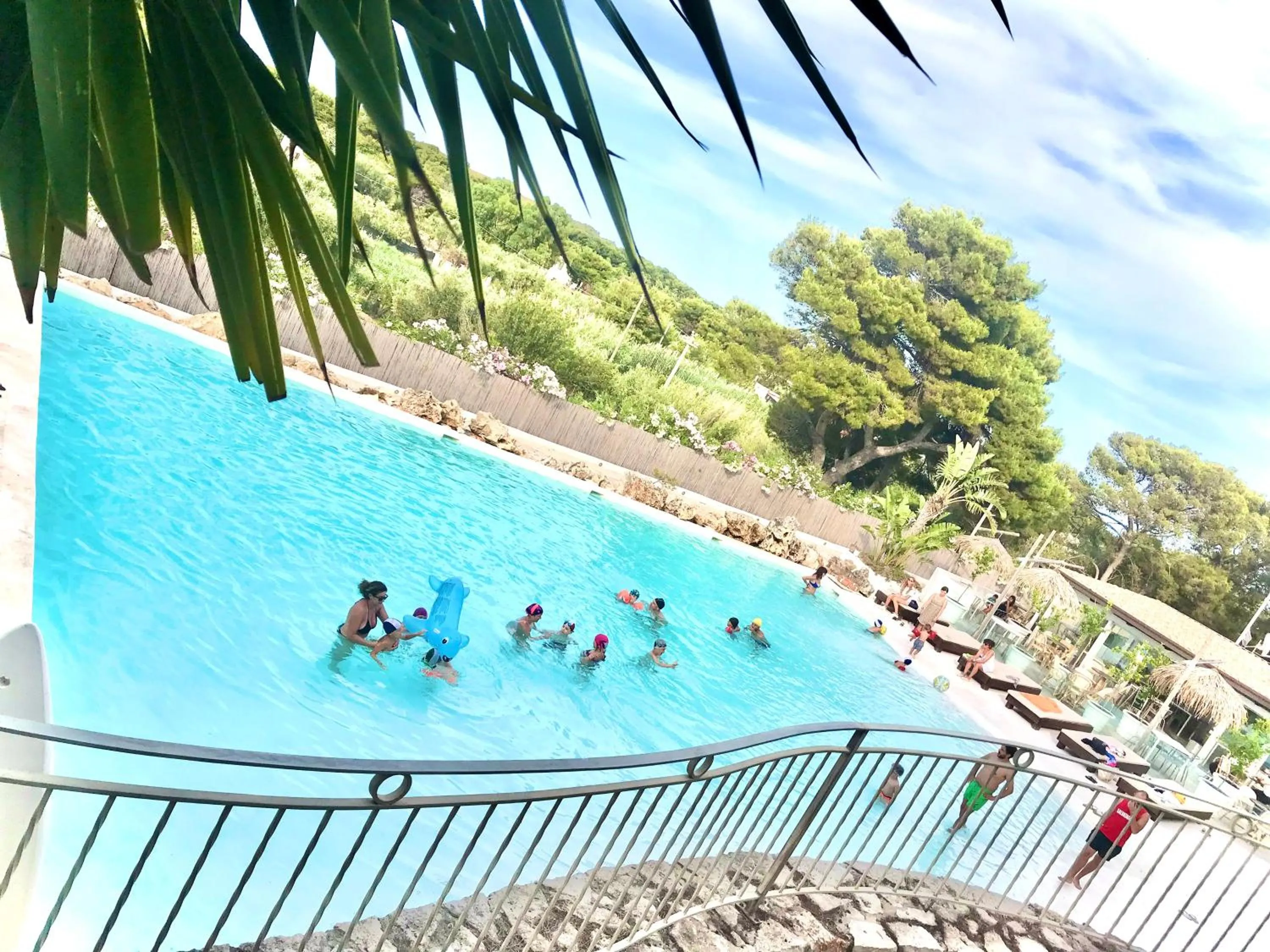 Swimming pool in Viestemare Resort & SPA