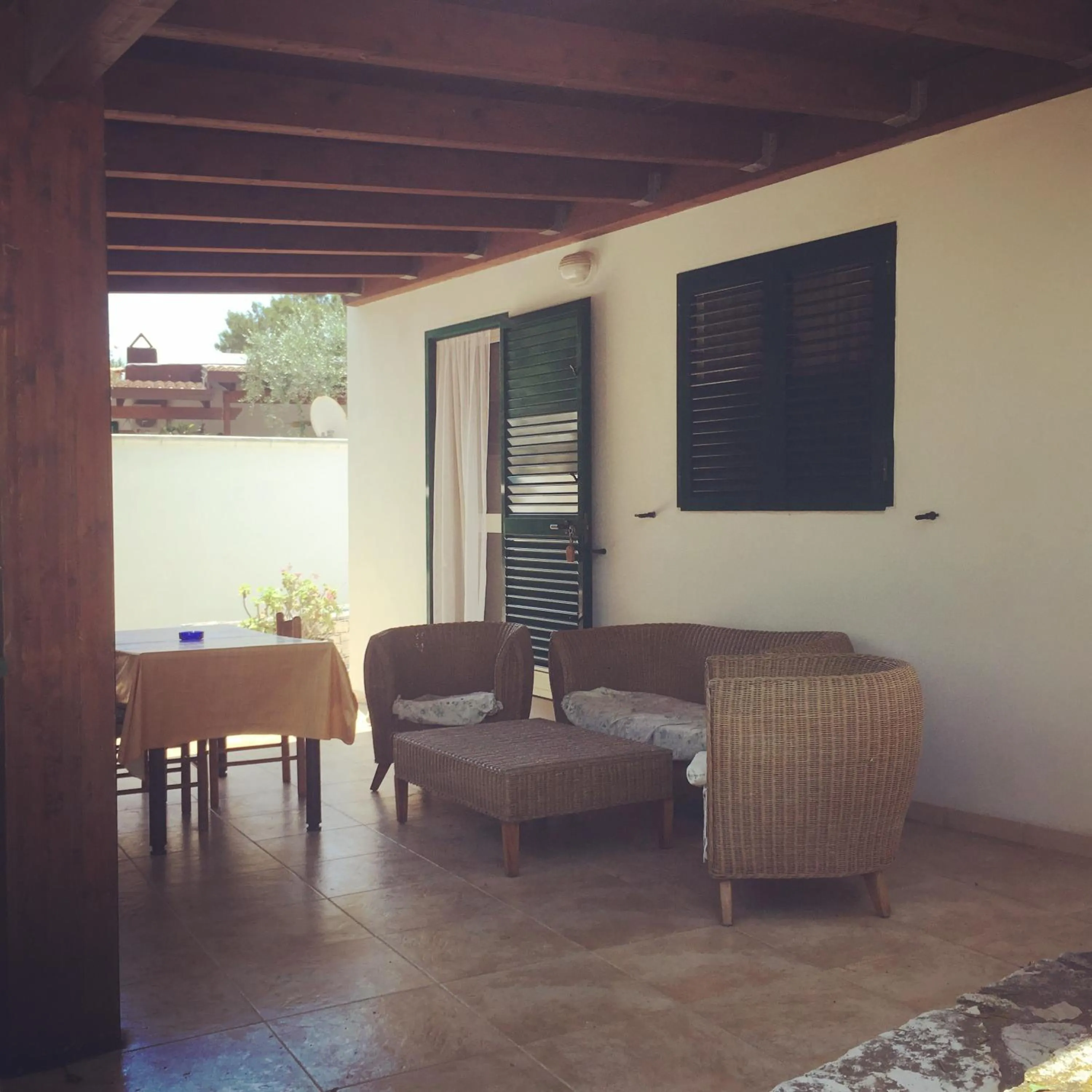 Patio in Viestemare Resort & SPA