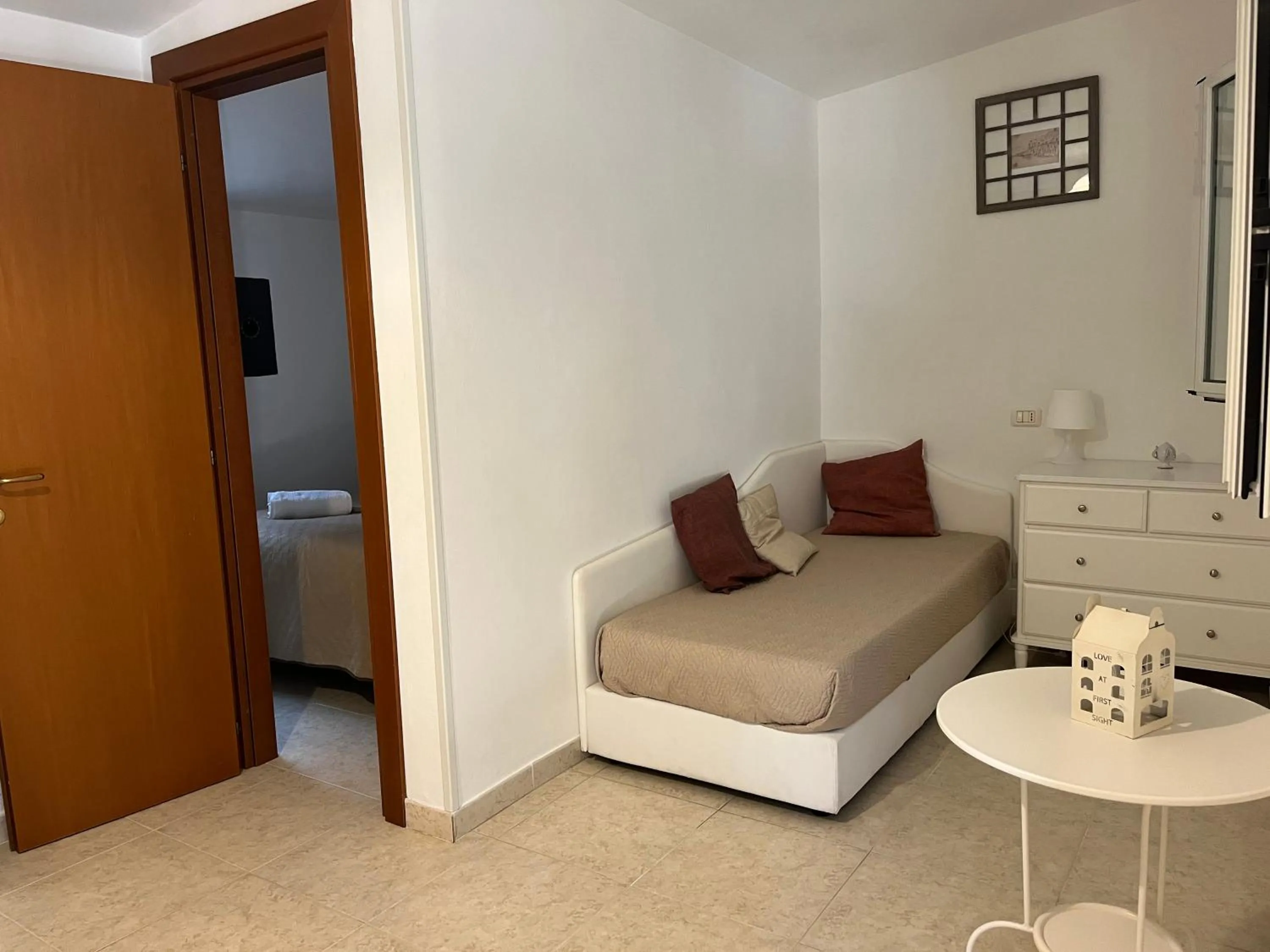 Living room, Bed in Viestemare Resort & SPA