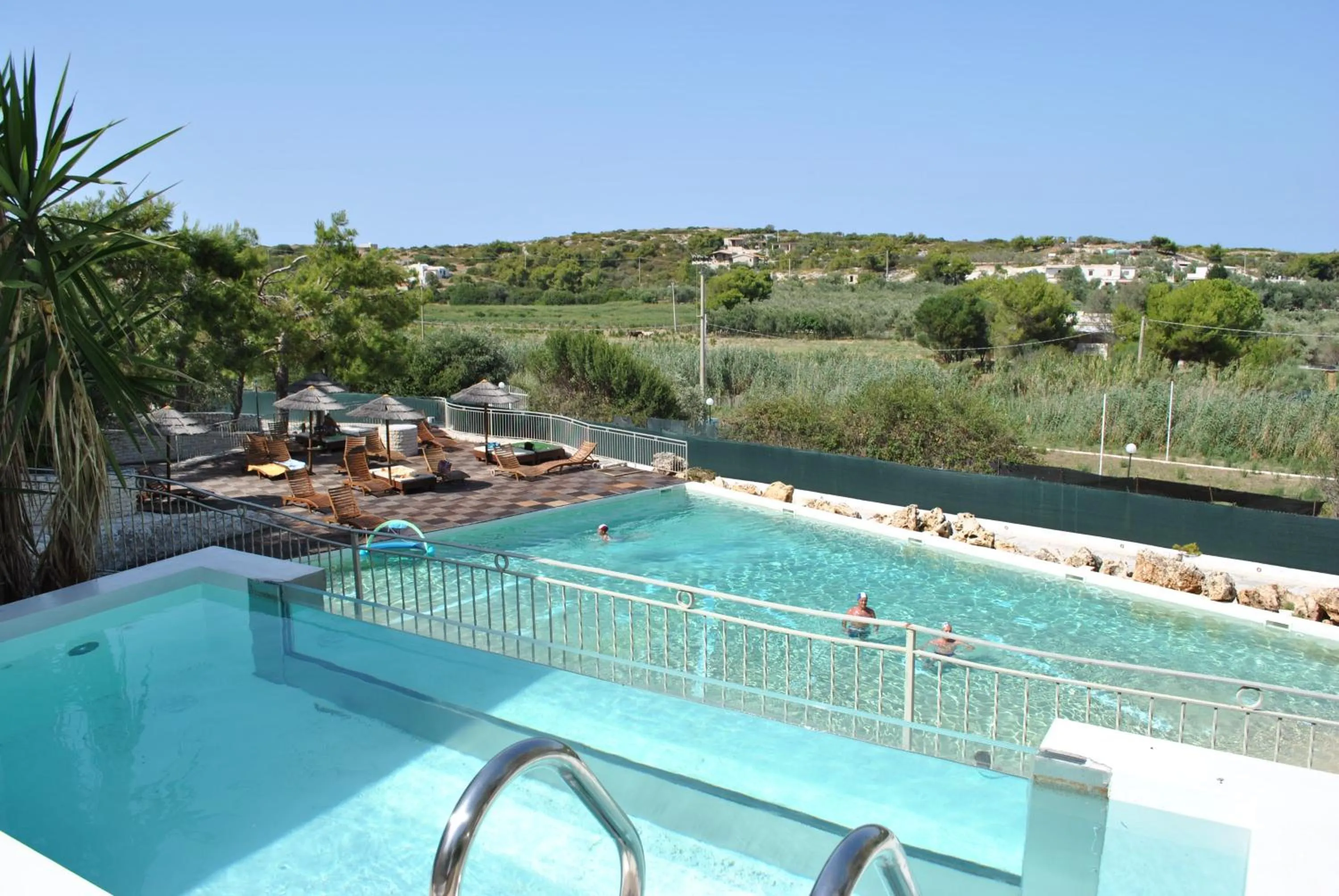 Swimming pool in Viestemare Resort & SPA