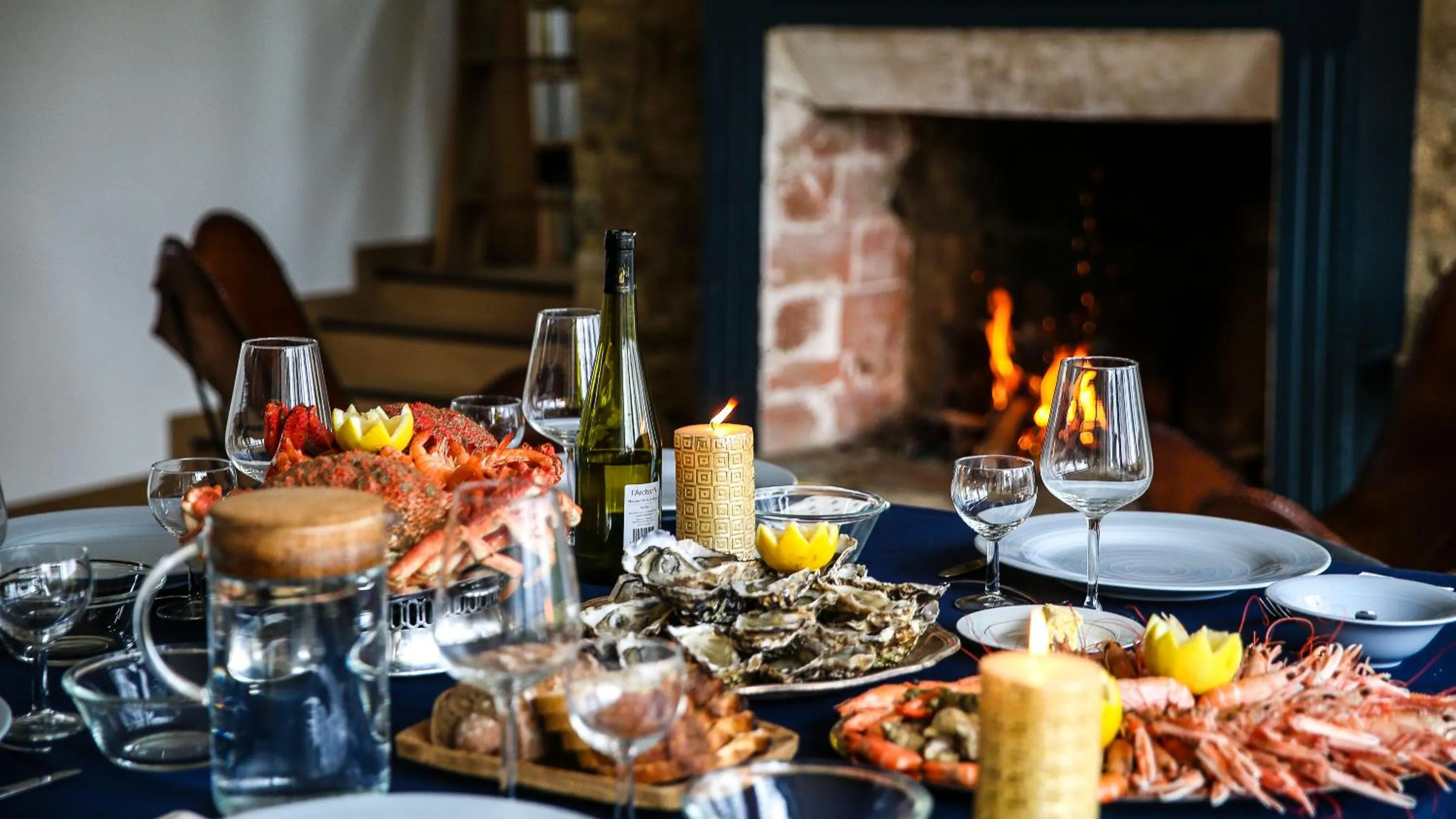 Restaurant/places to eat in Domaine du Kelenn, Maison d'hôtes de charme avec piscine