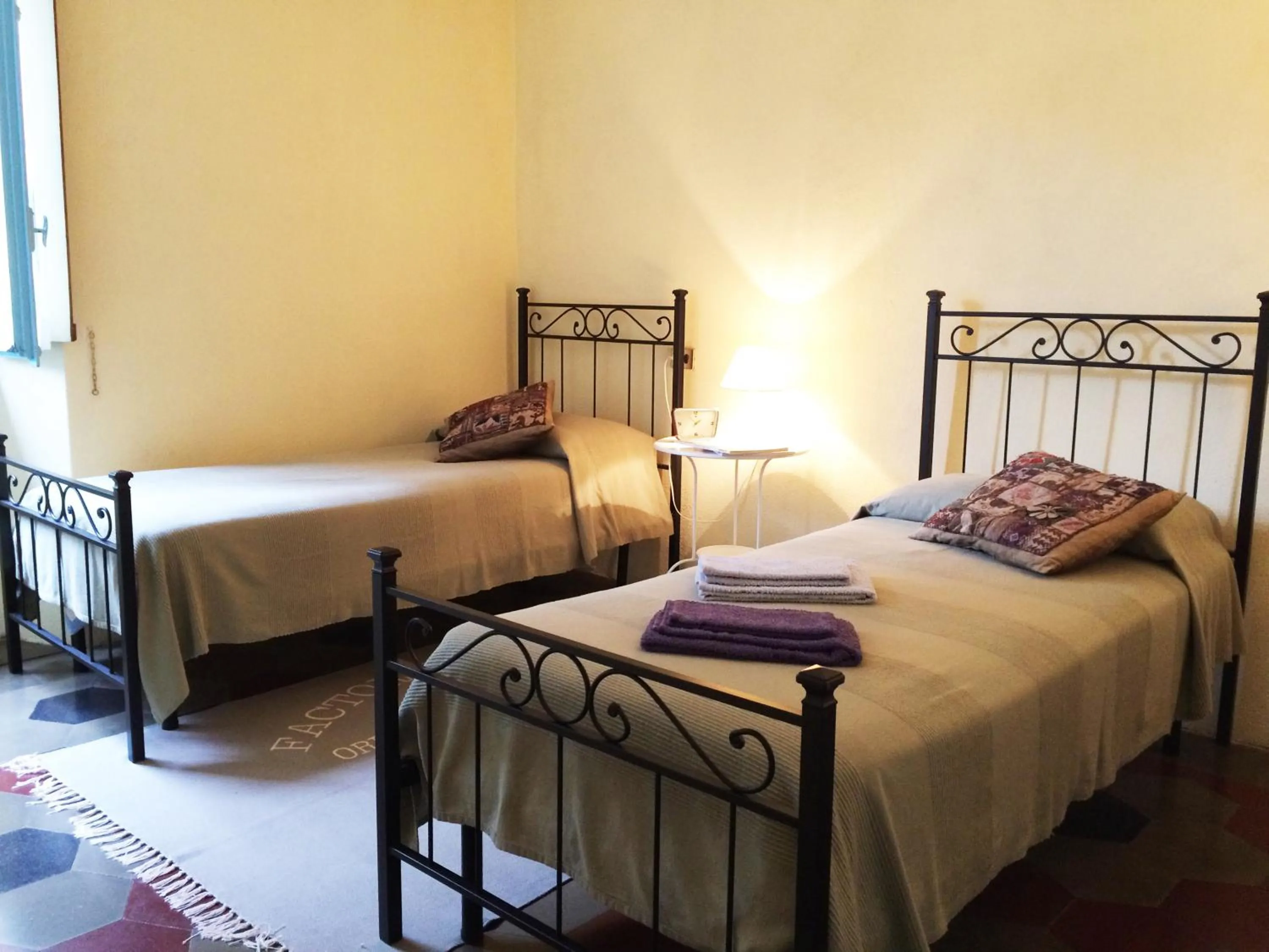 Bed in Villa Albonico