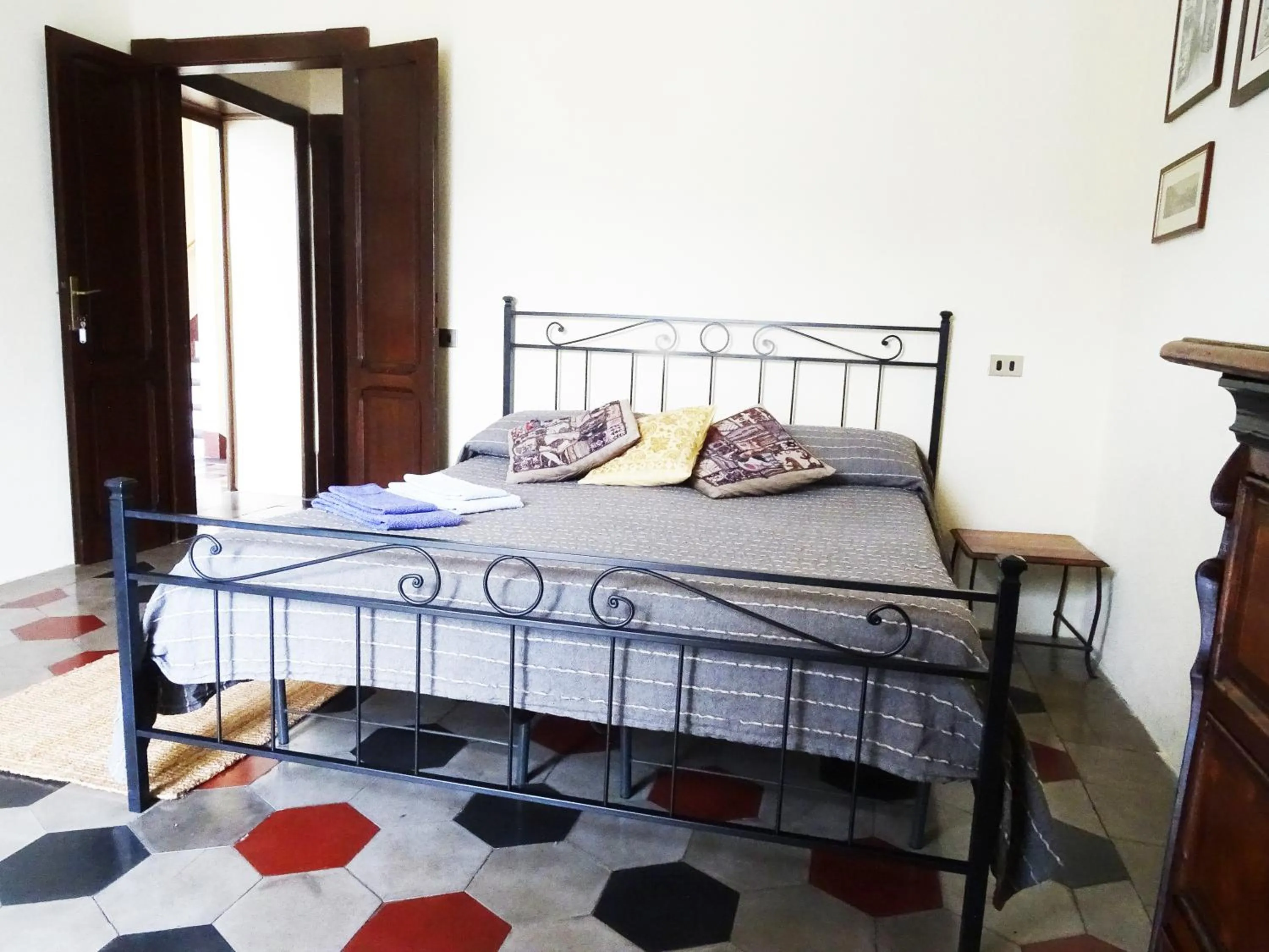 Bed in Villa Albonico
