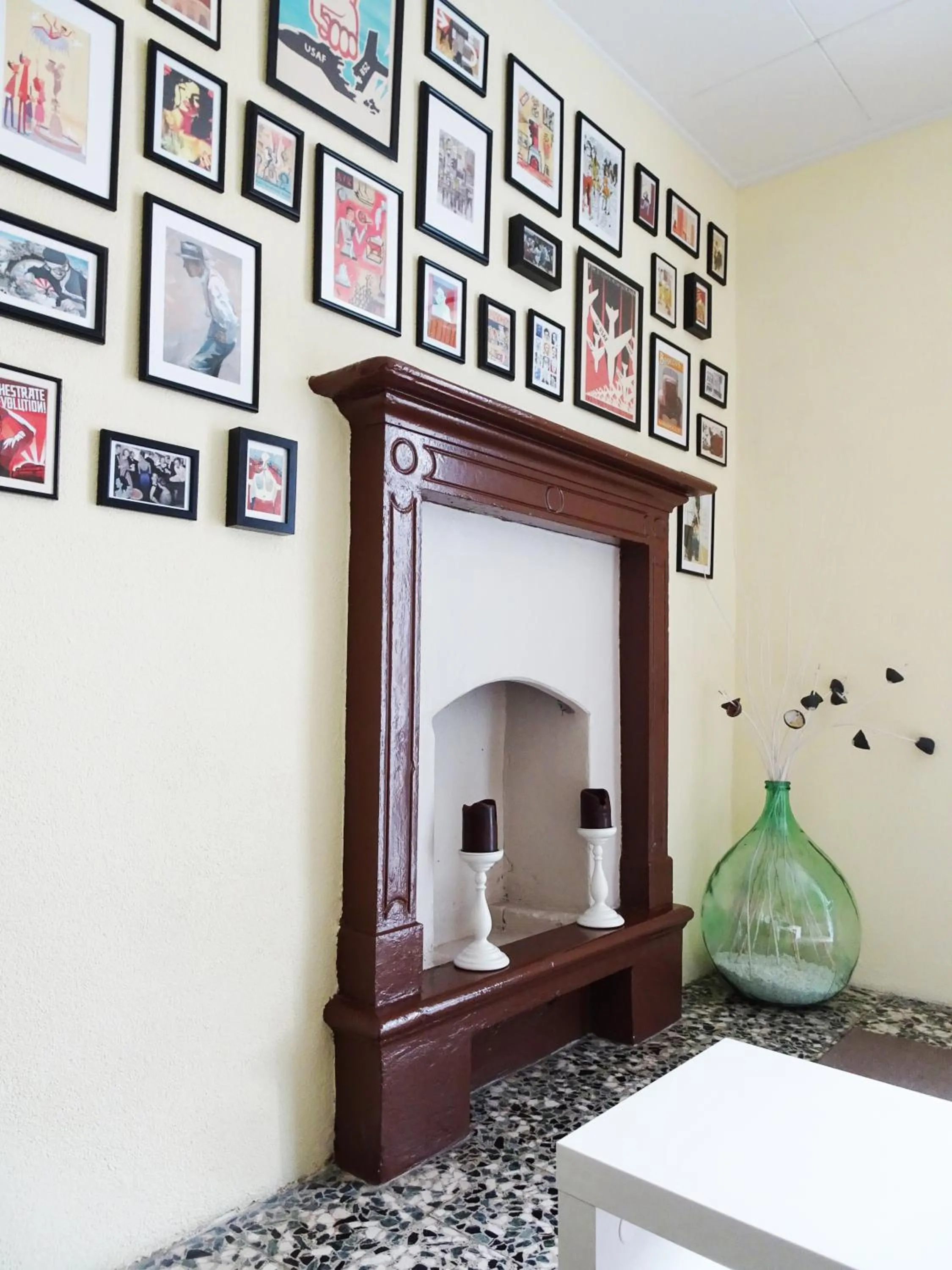 Living room in Villa Albonico