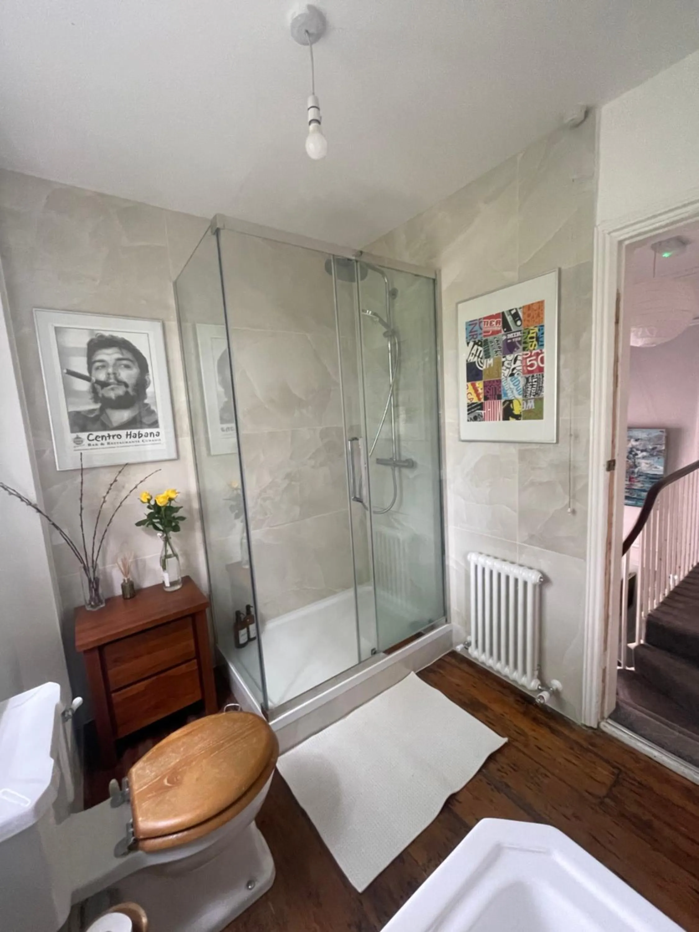 Shower in Central Victorian House