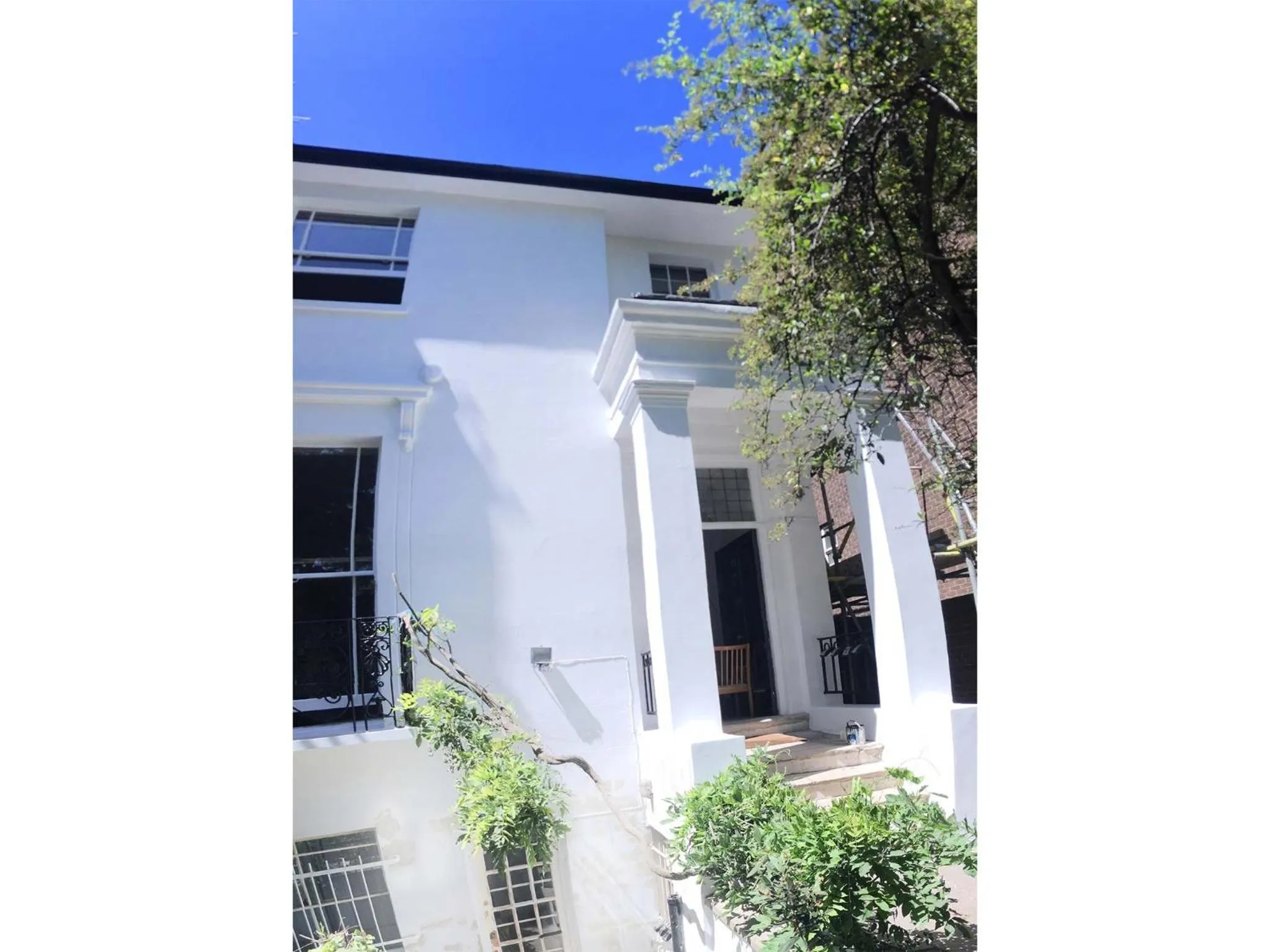 Facade/entrance in Central Victorian House