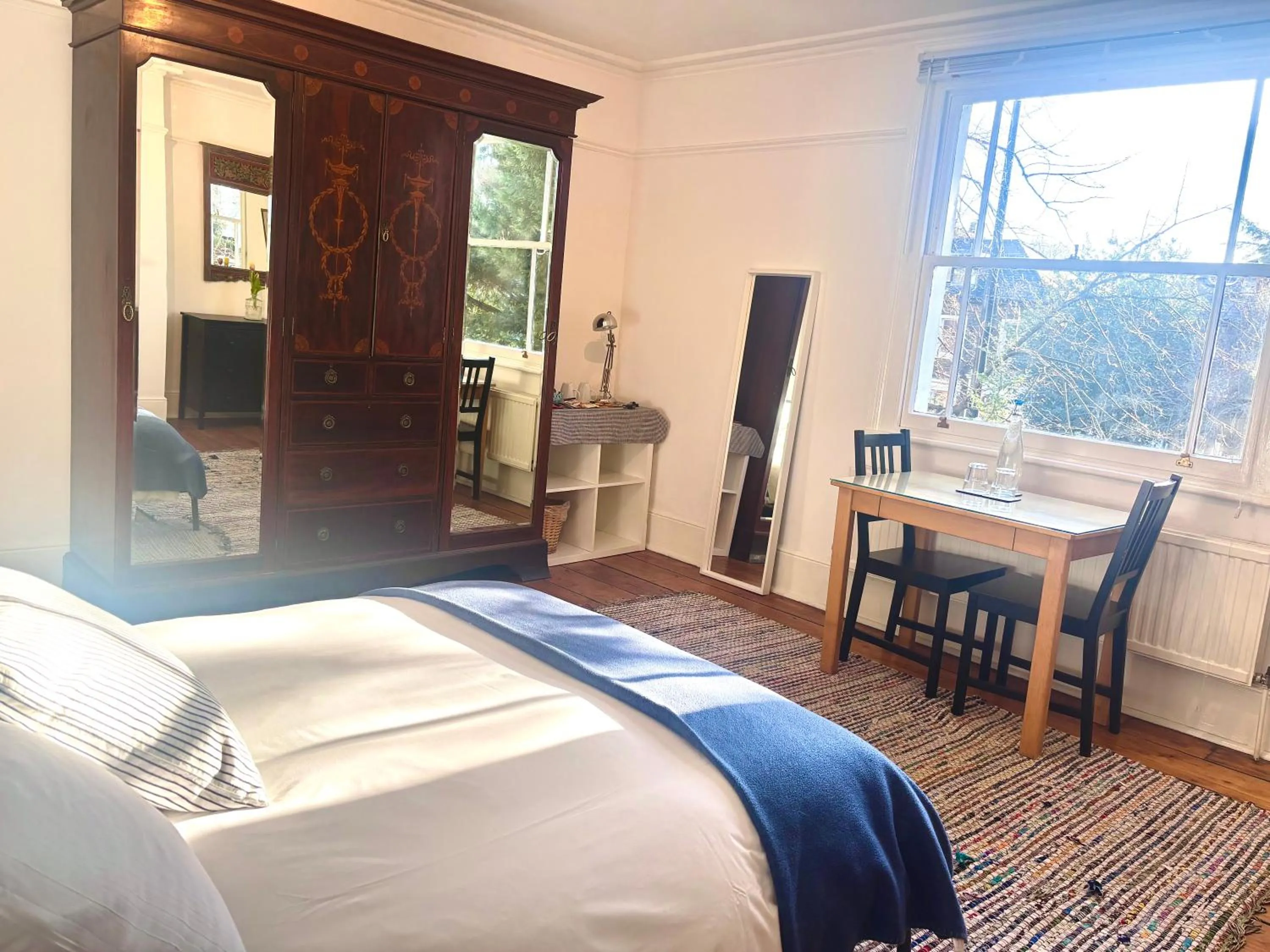 Bed in Central Victorian House