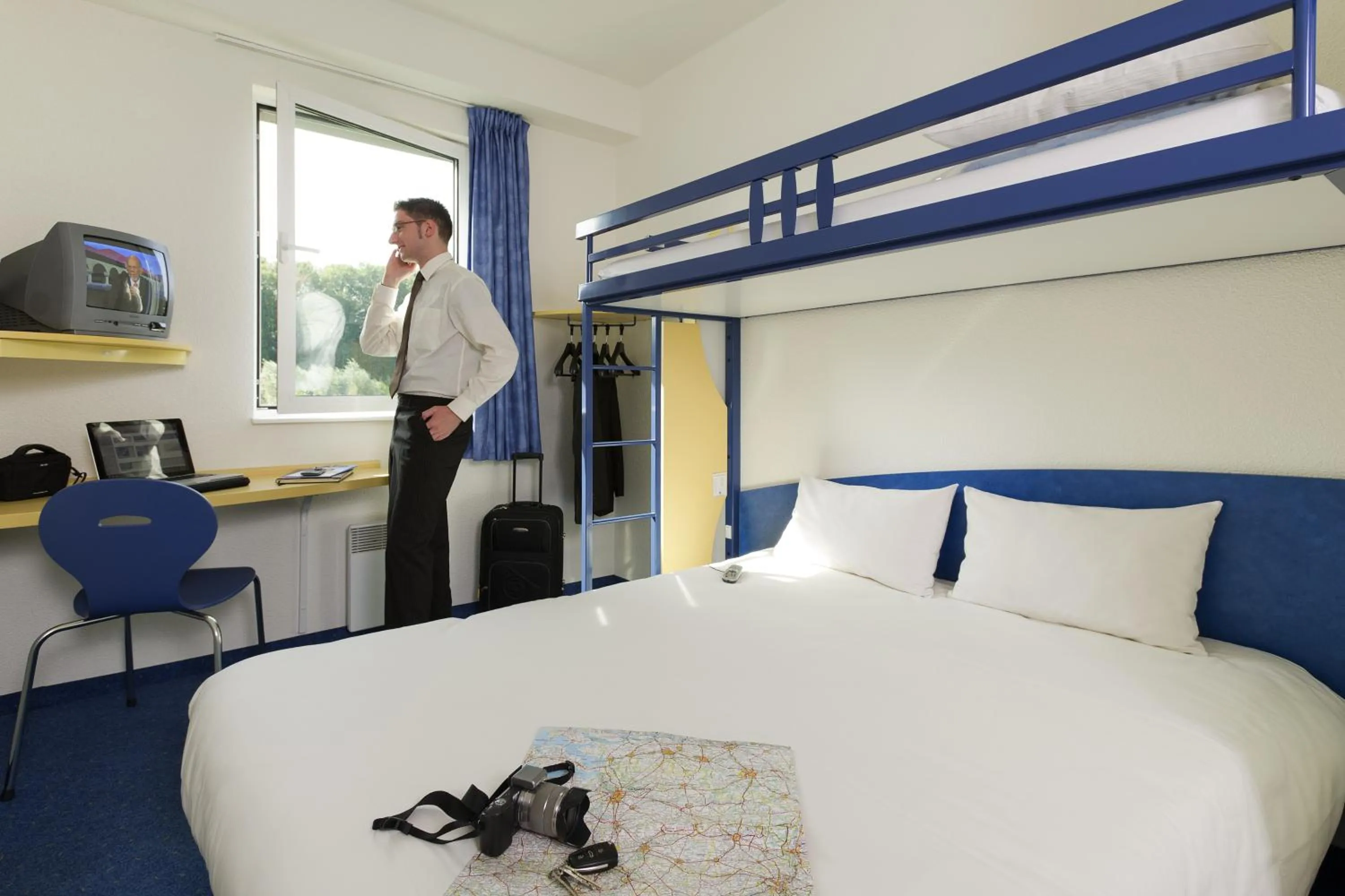TV and multimedia, Bed in ibis budget Aachen Raeren Grenze