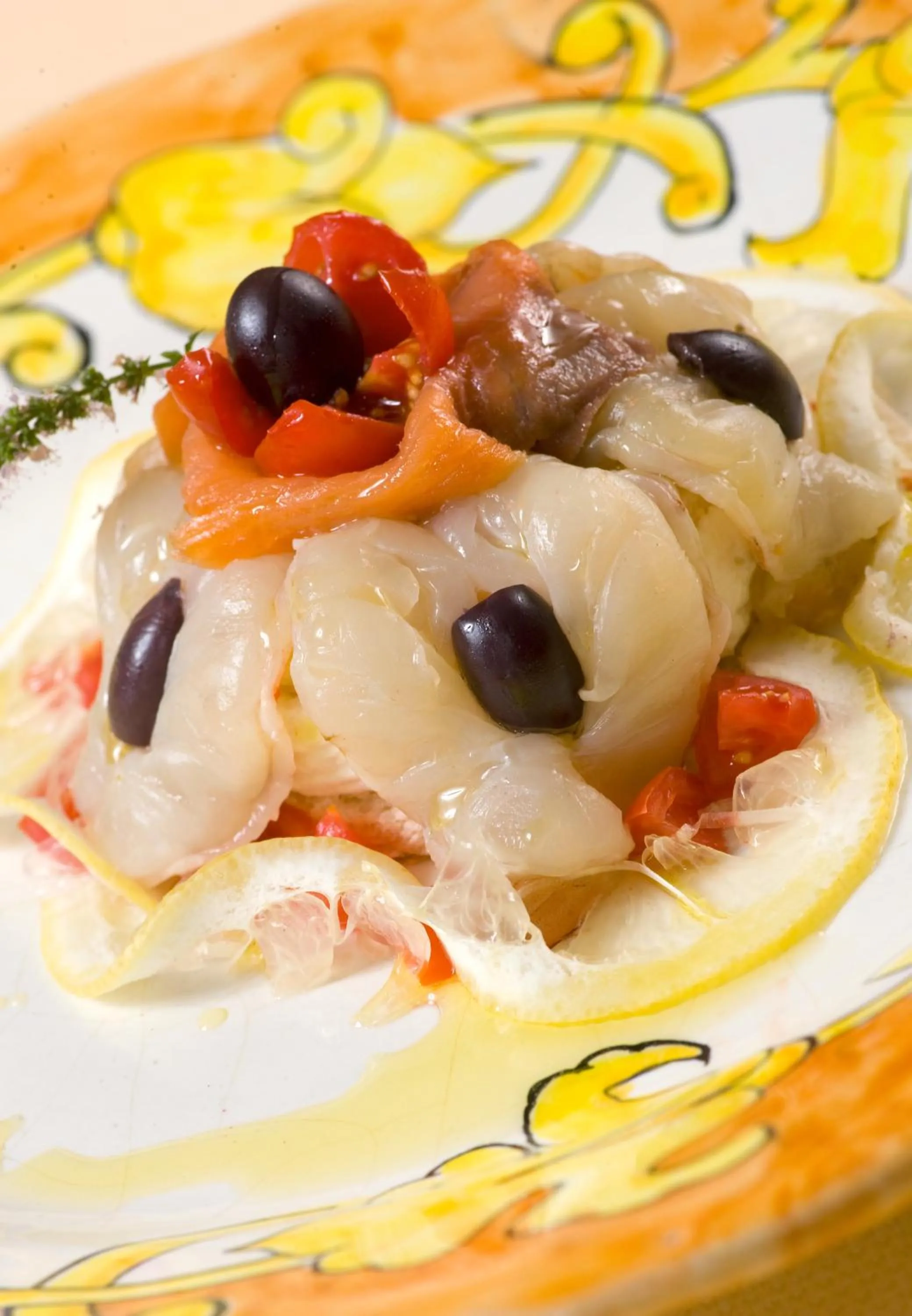 Food close-up in Villa Corallium