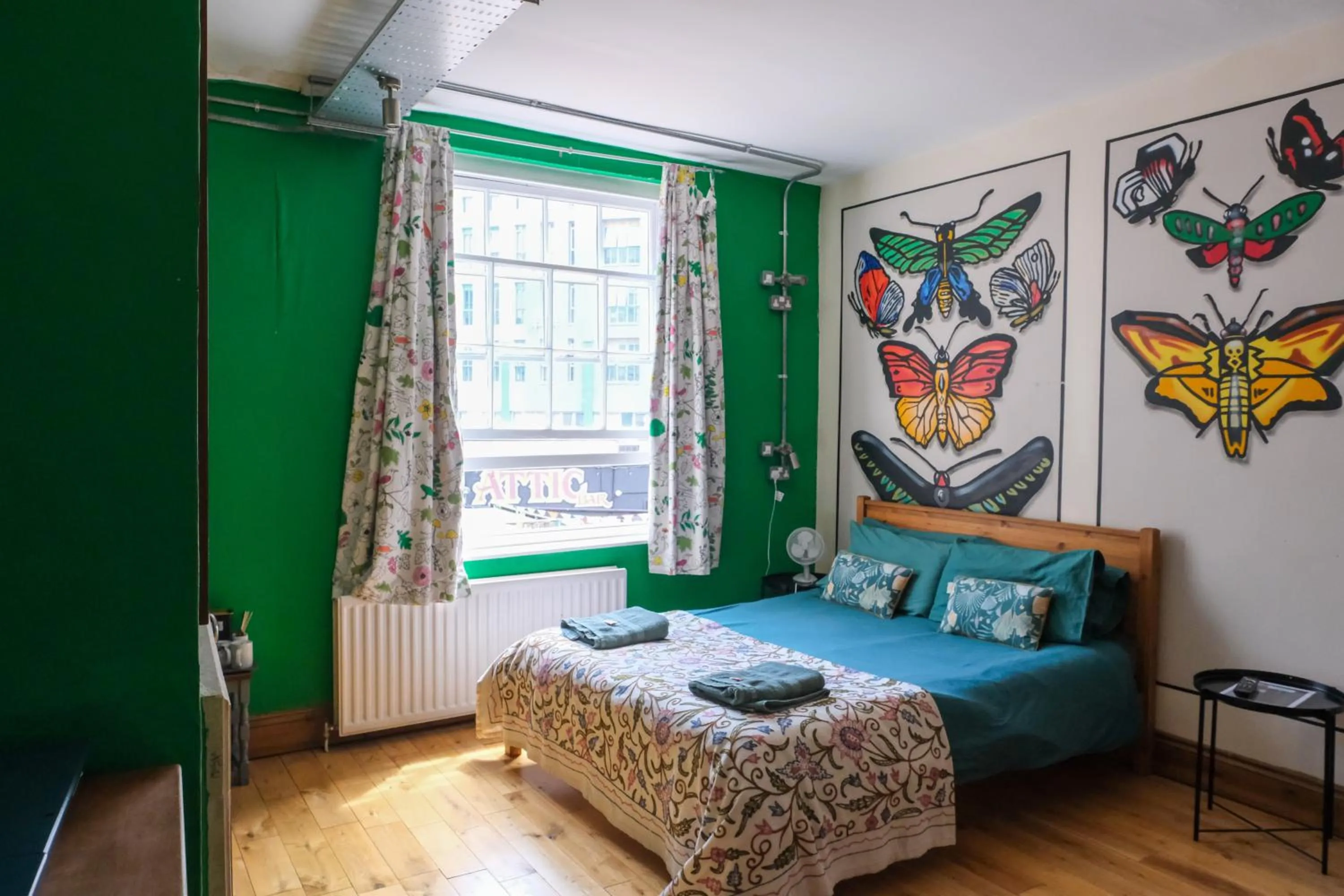 Bed in The Full Moon Backpackers