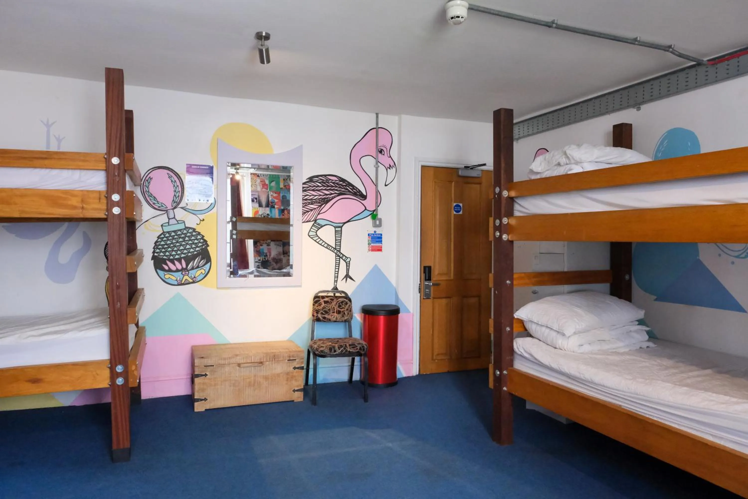 Bed in The Full Moon Backpackers